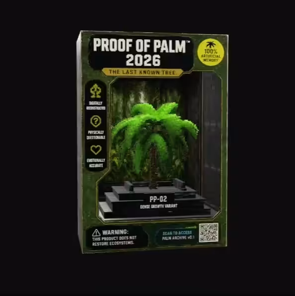PP-02 — Dense Growth Variant - PROOF OF PALM™ 2026 “The Last Known Tree.”
