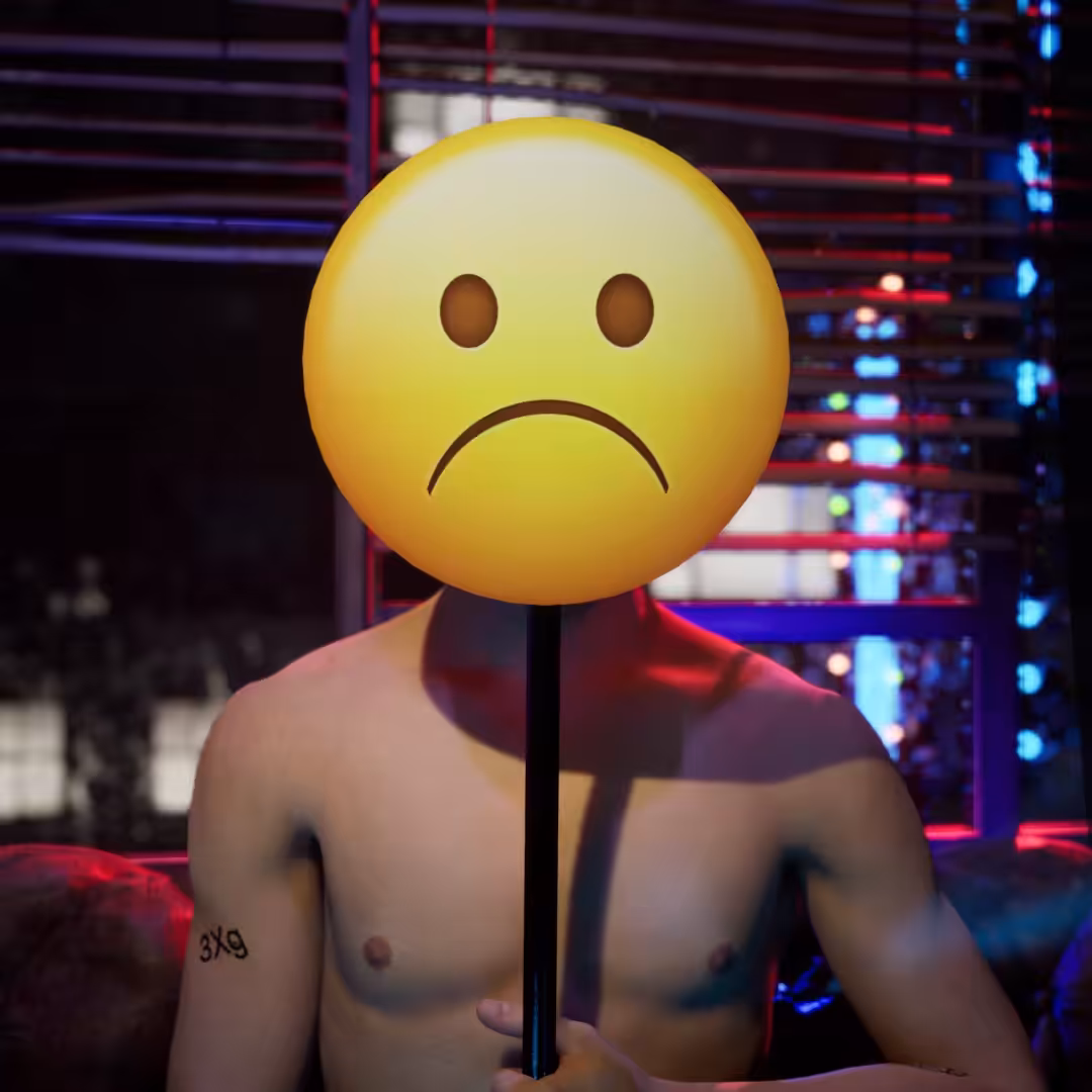 ☹.
