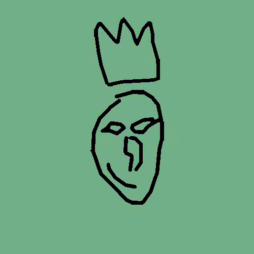 Basquiat Doodles: Basquiat #1924