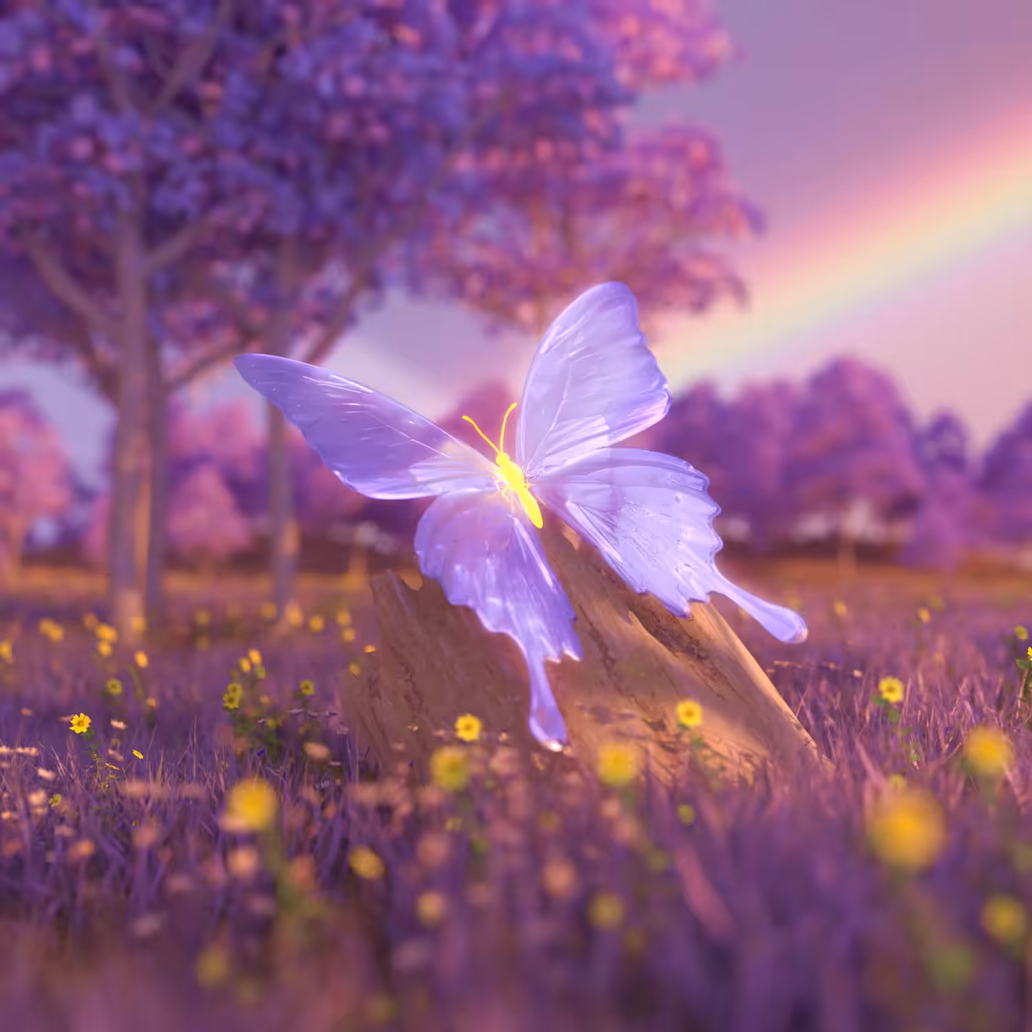 Purple Butterfly