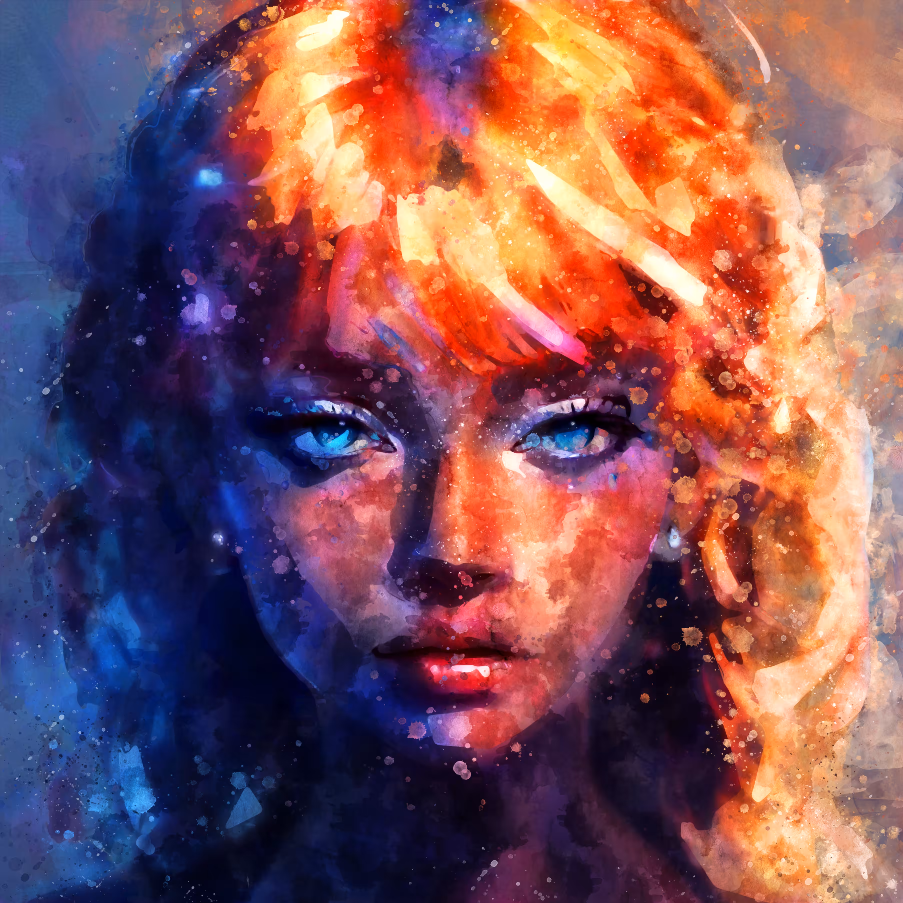 Watercolor Beauty #1