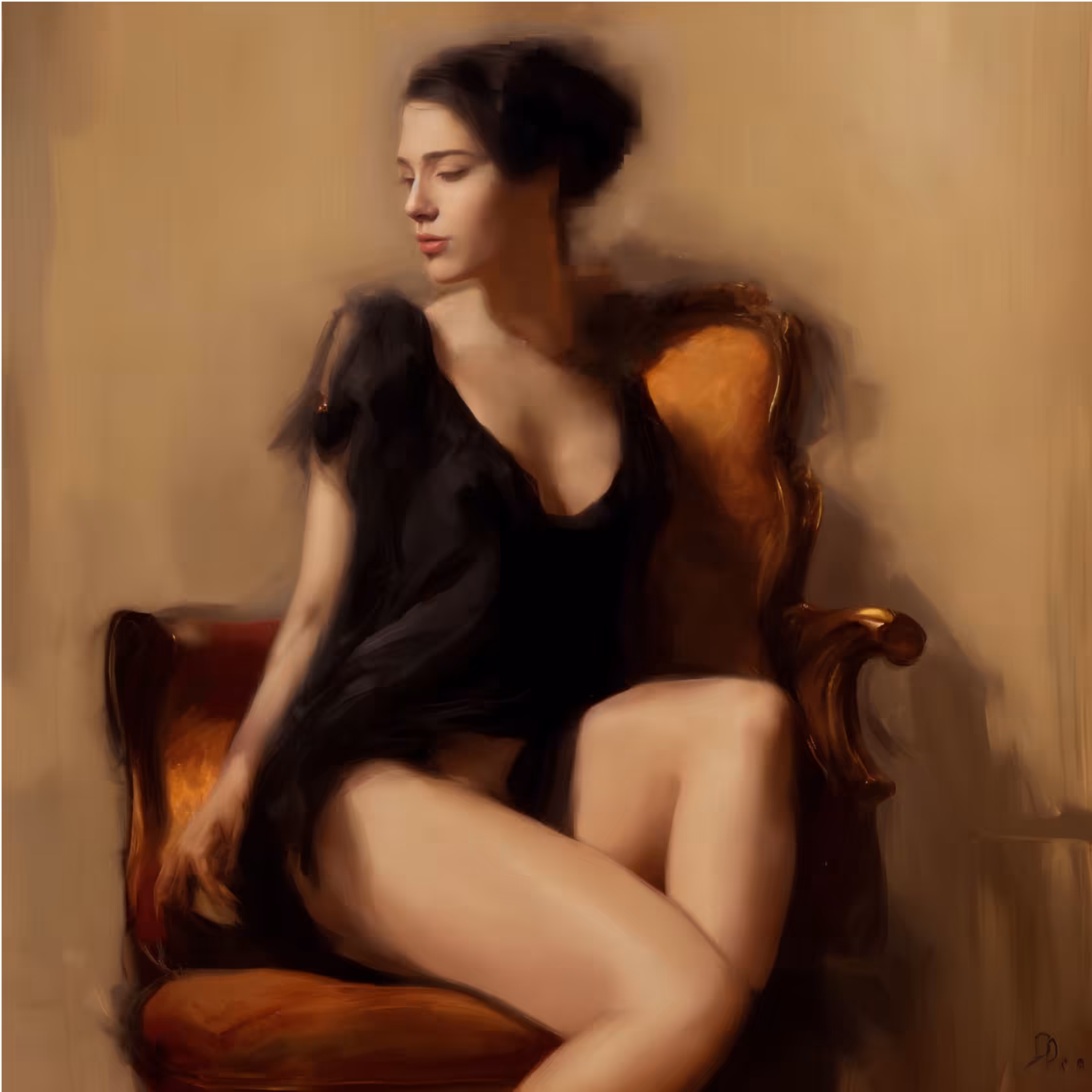 Je me souviens encore de cette robe noire et de ton baiser