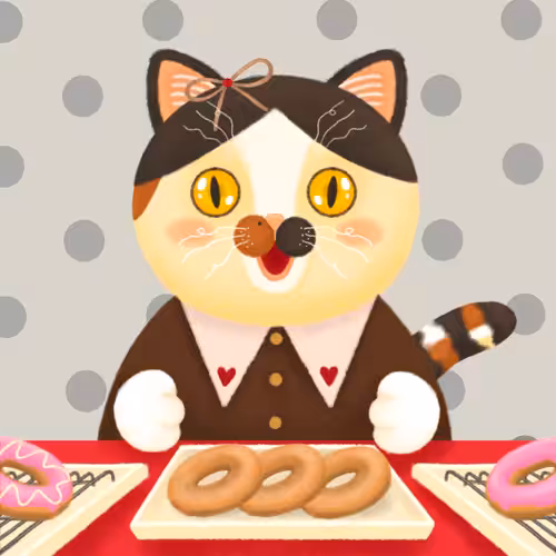 Saleswoman 08 : Donut cafe