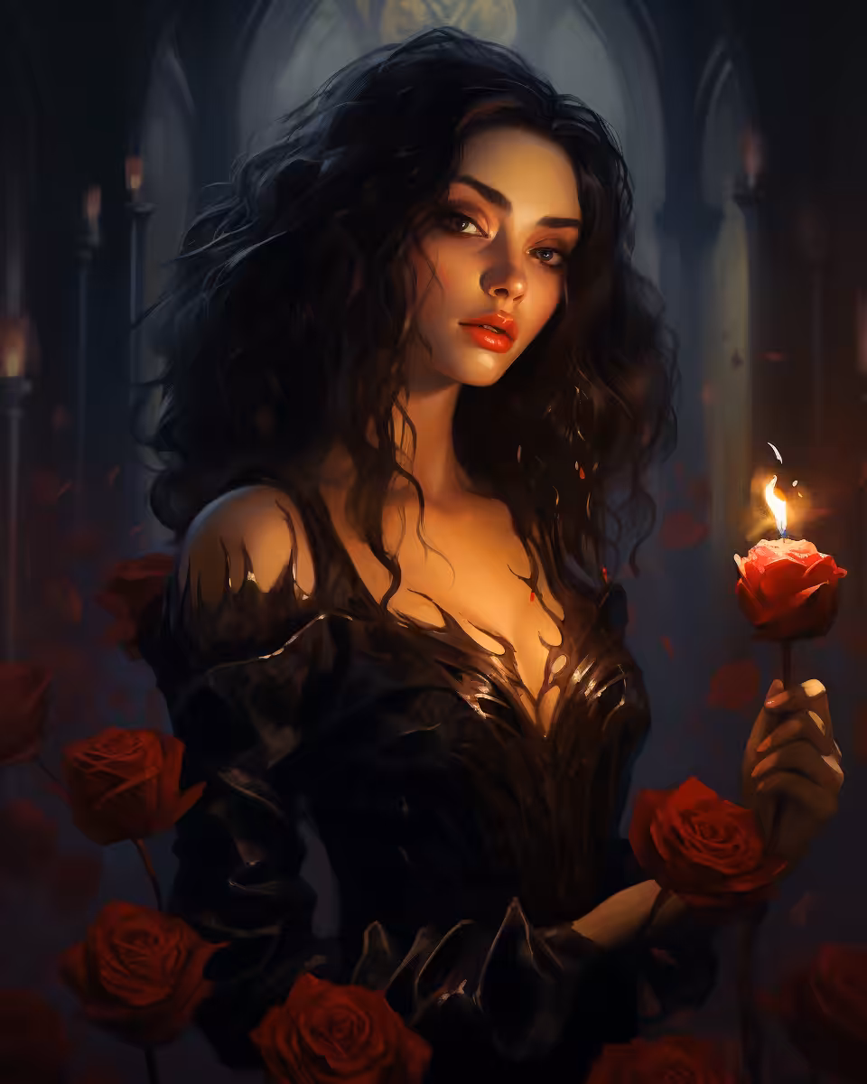 The rose witch
