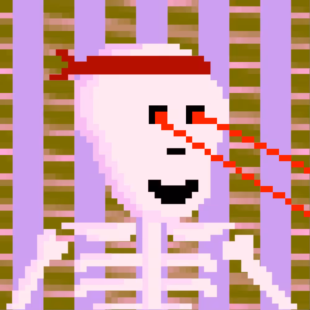 PIXEL SKULLETTI 1 #324