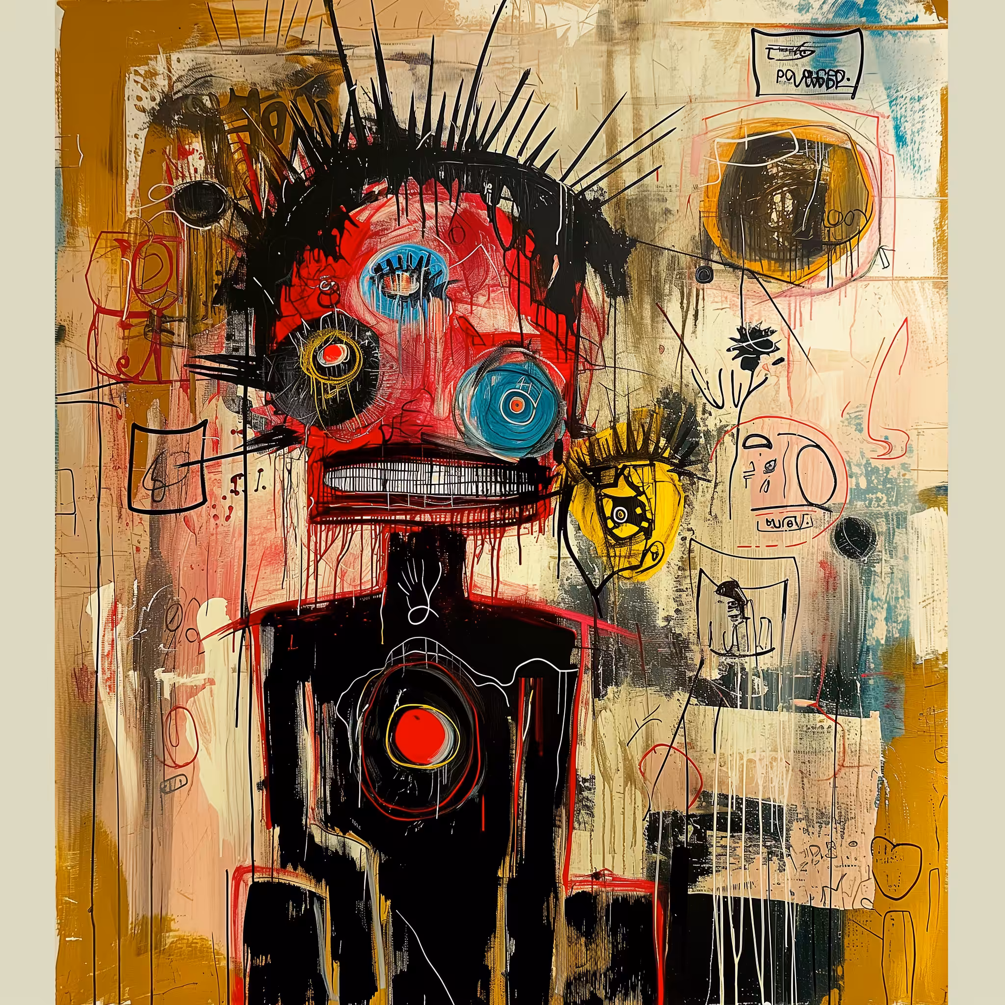 Basquiat Little Creatures: Little Creature #00789