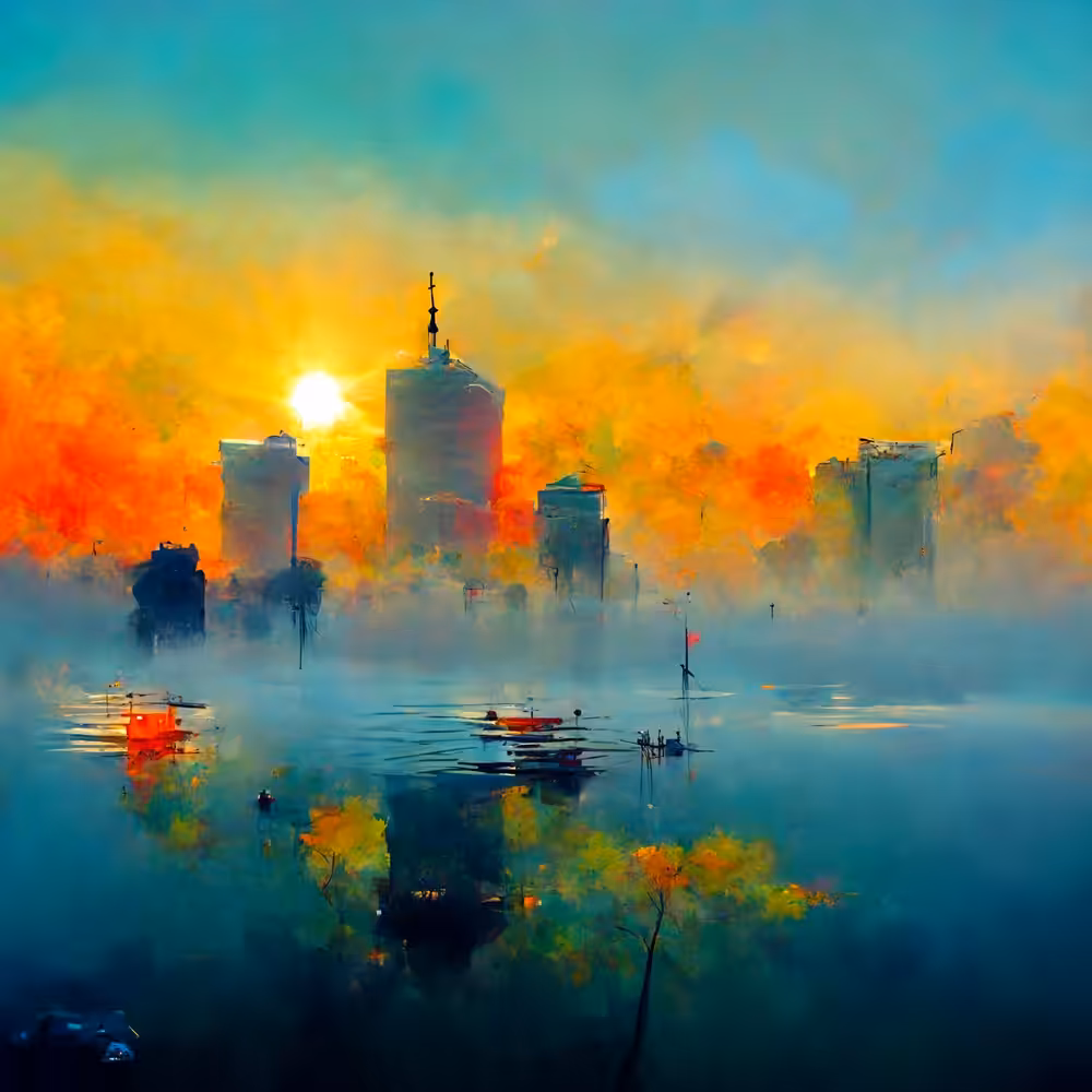 Foggy Sunrise 3