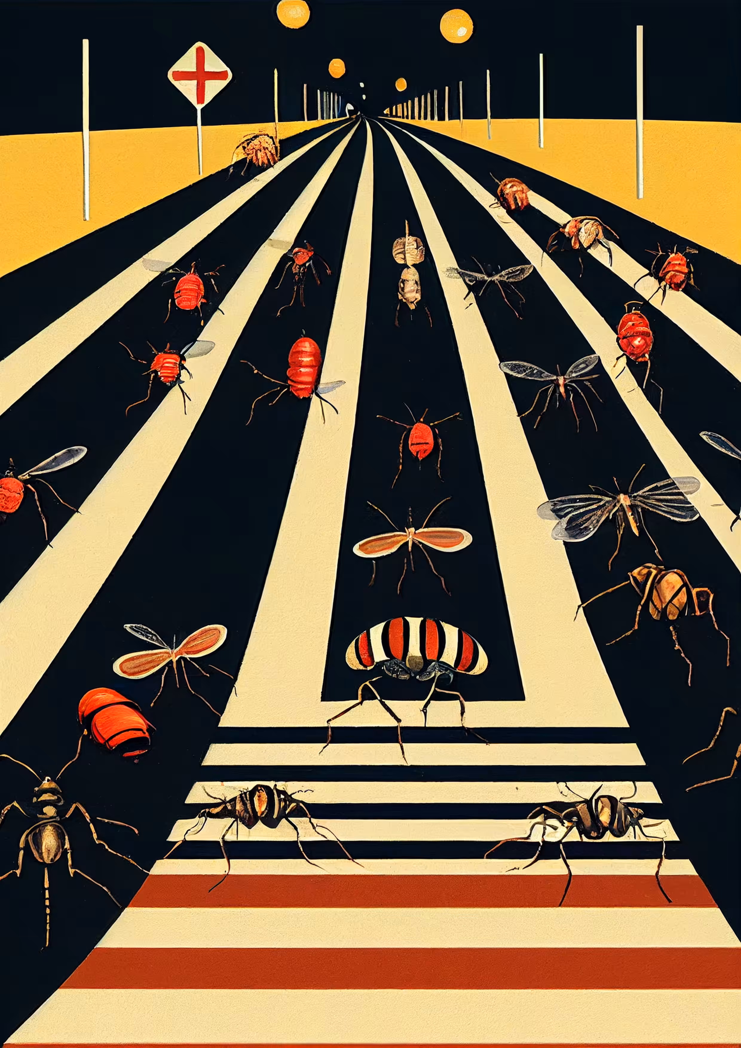 The Beetles - desert road