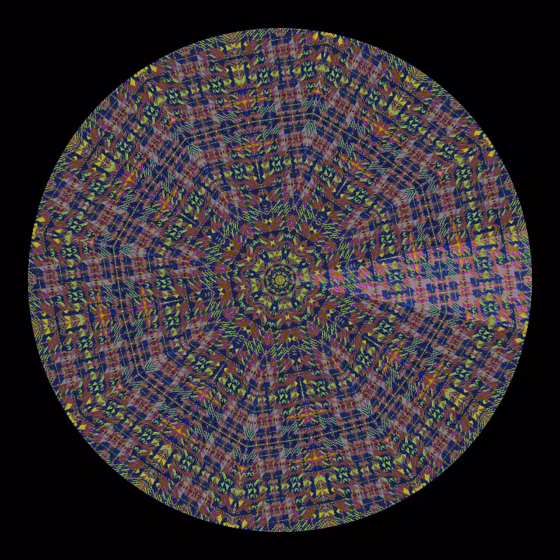 Binary kaleidoscope #111