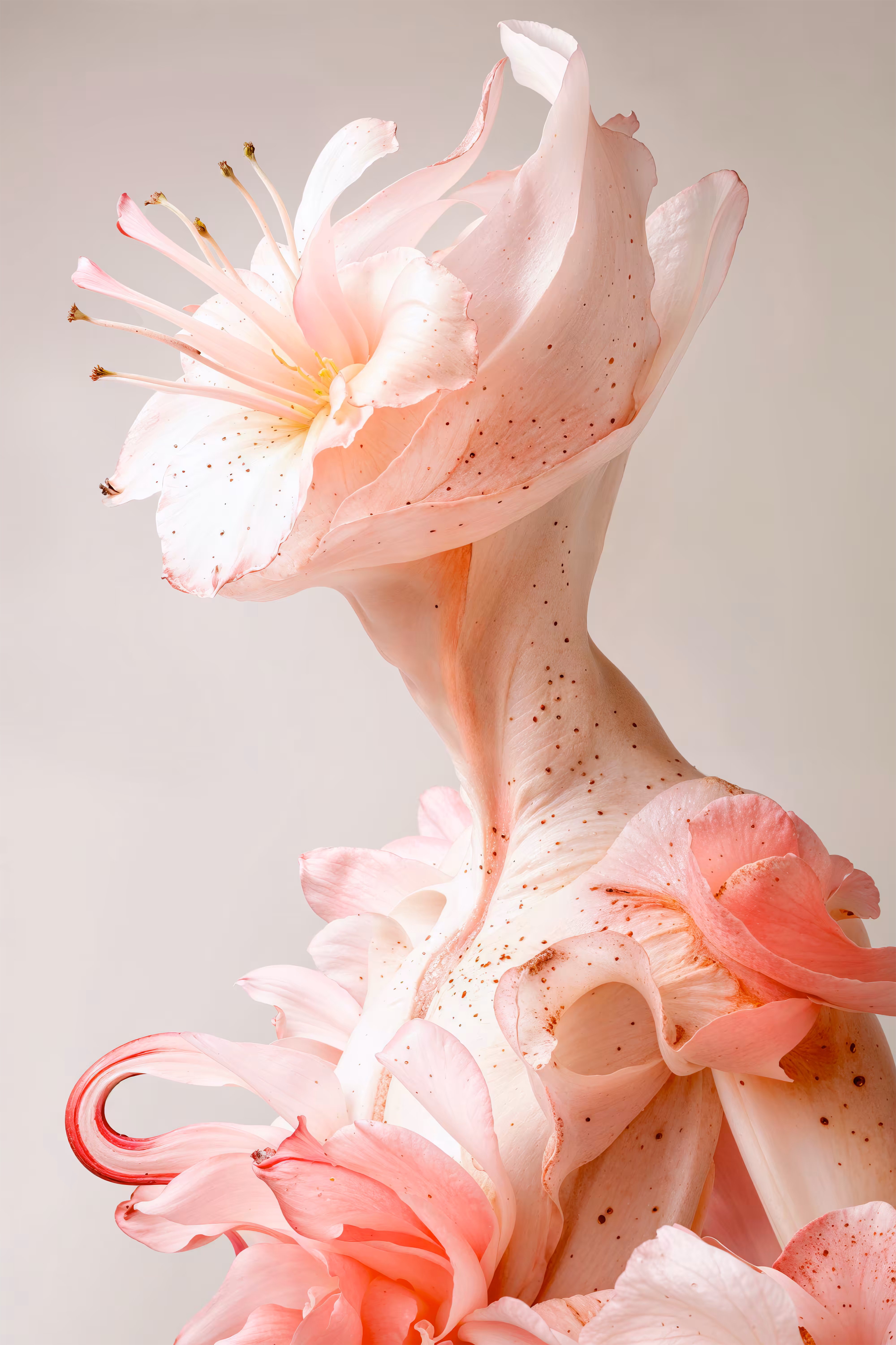 Self-Portrait in Flower Flesh