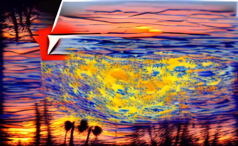 Impressionist Sunset 18