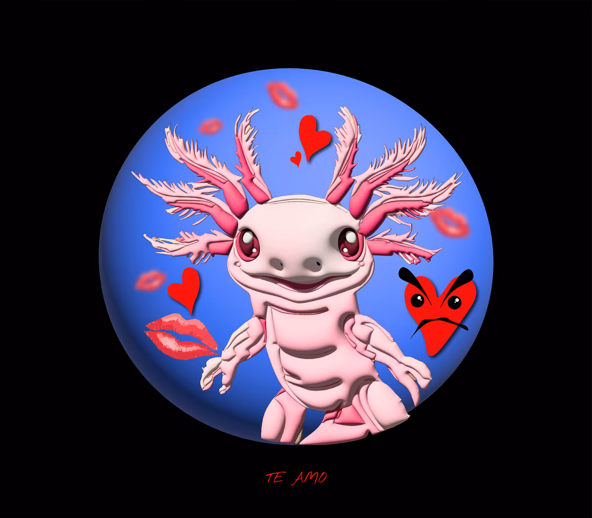 𝑇𝑒 𝑎𝑚𝑜