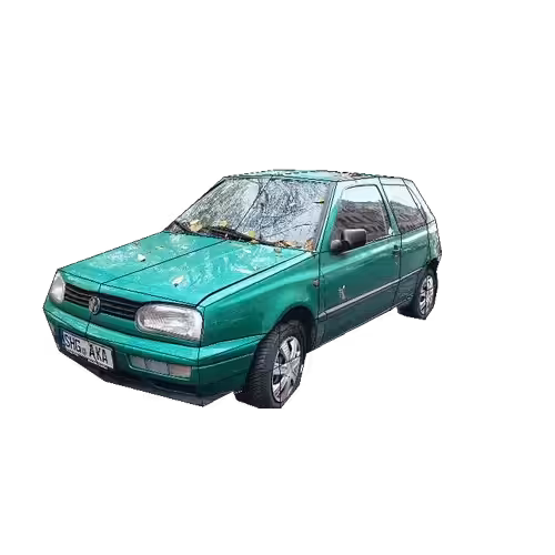 autobahn: VW Golf 3