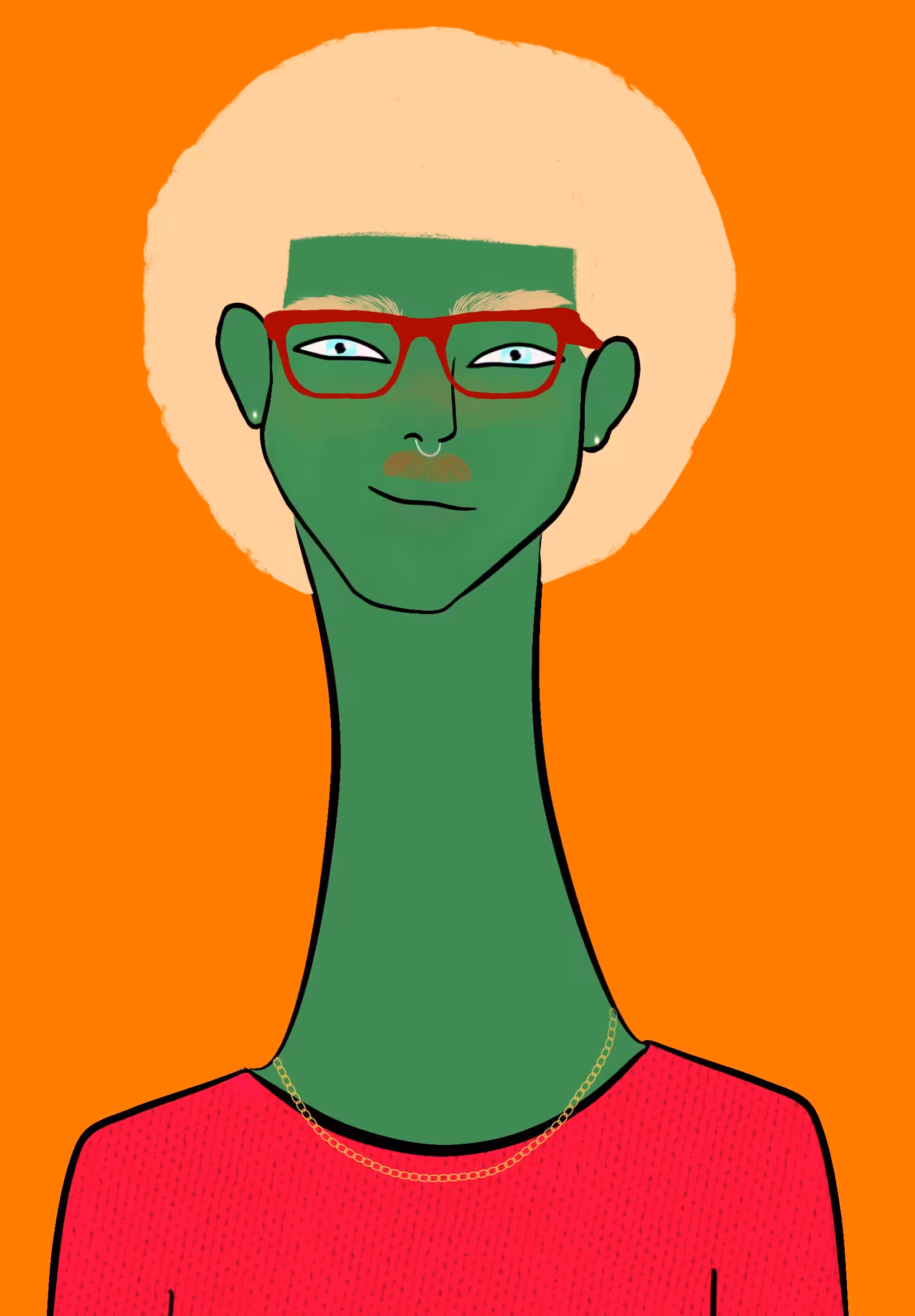 Long Neckie Fellas #2691