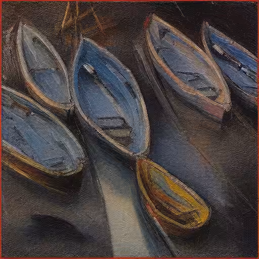 boats at sunset #28