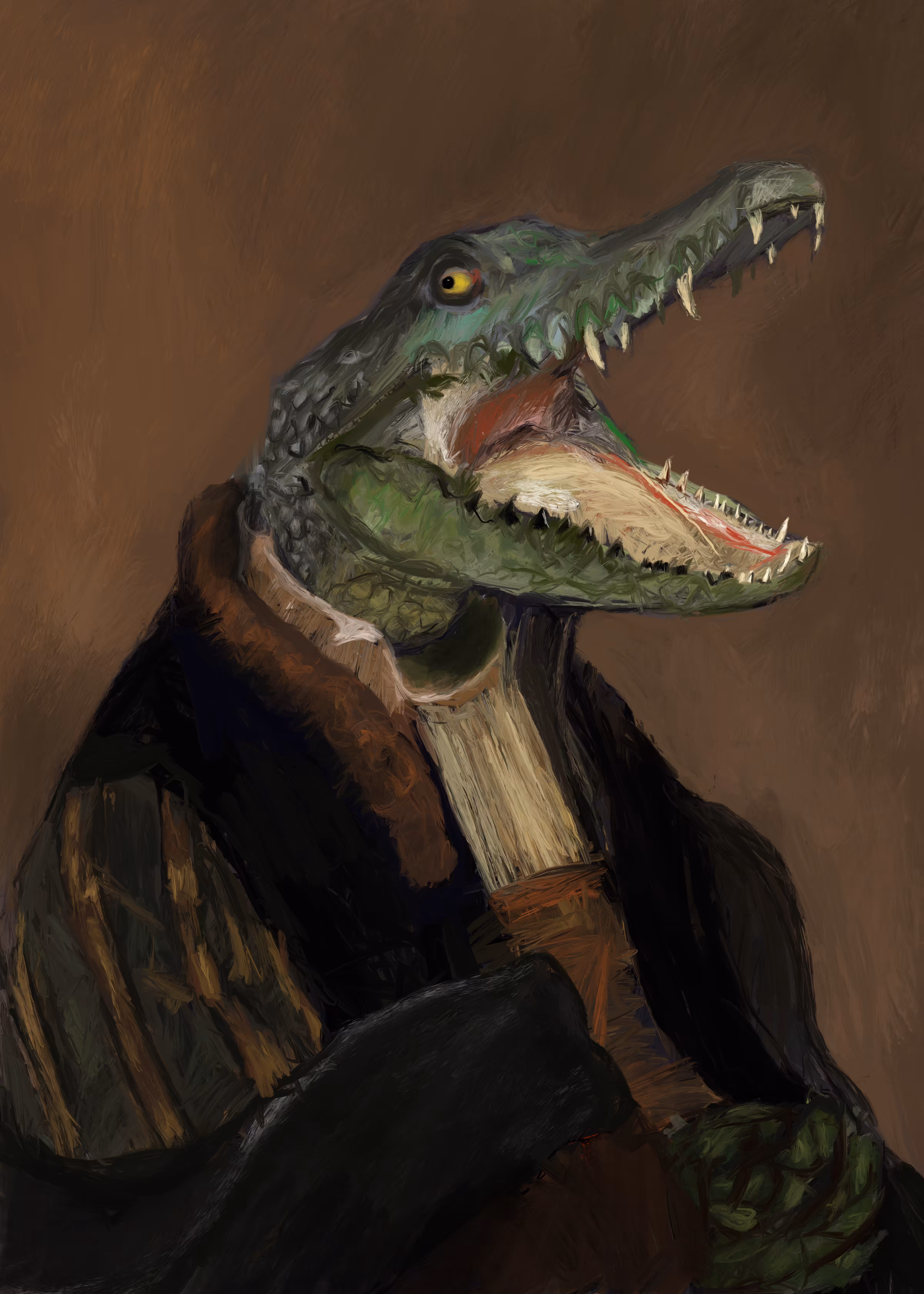 Rembrandt Crocodile