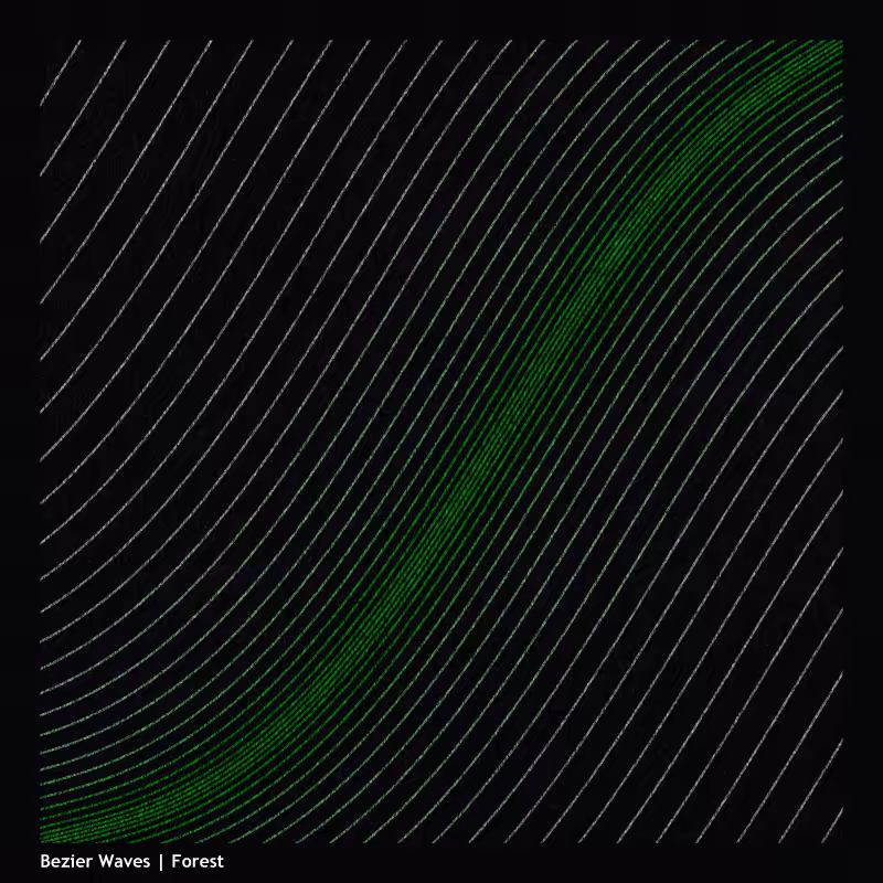 Bezier Waves #10