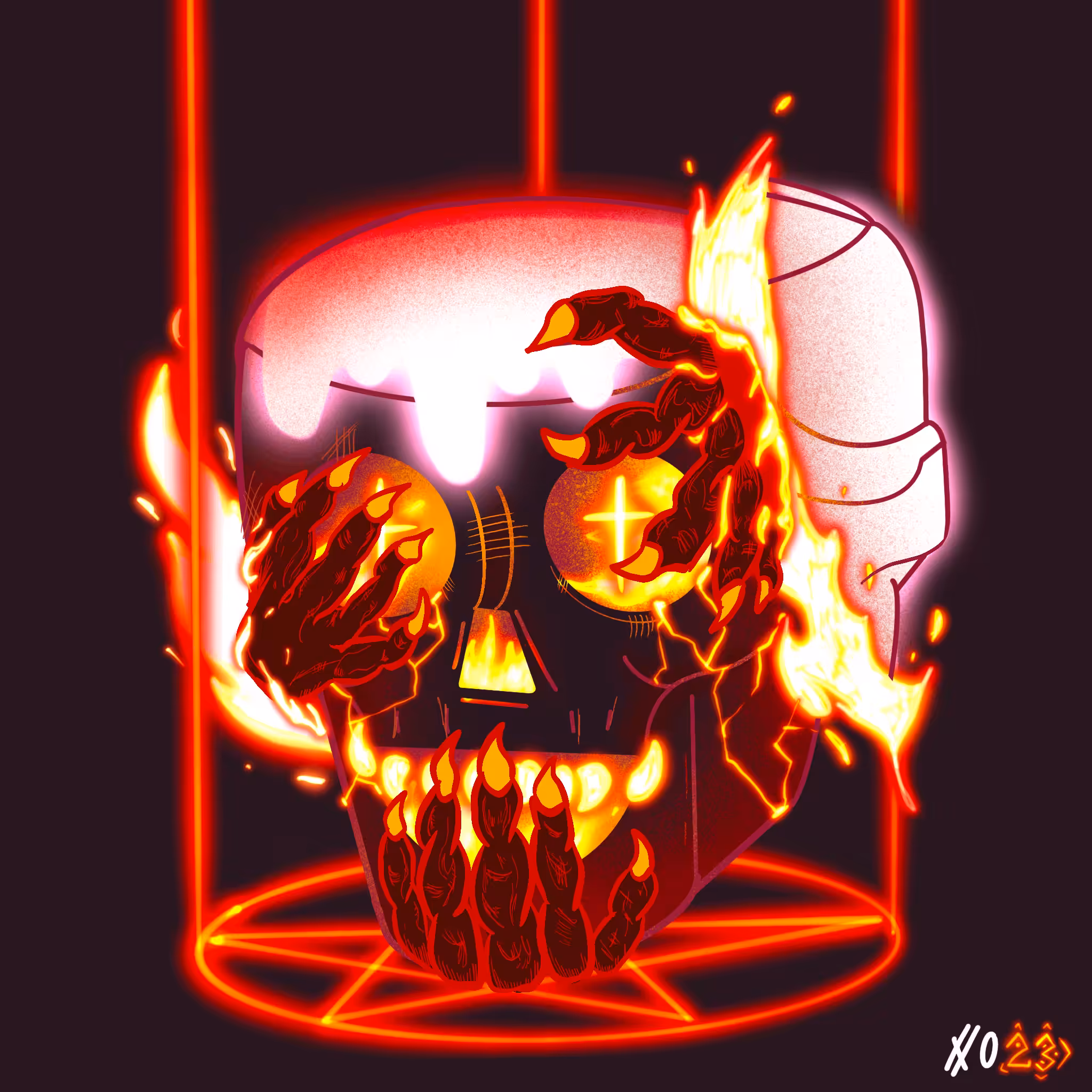 Crypto Skull #23 :God/Satan
