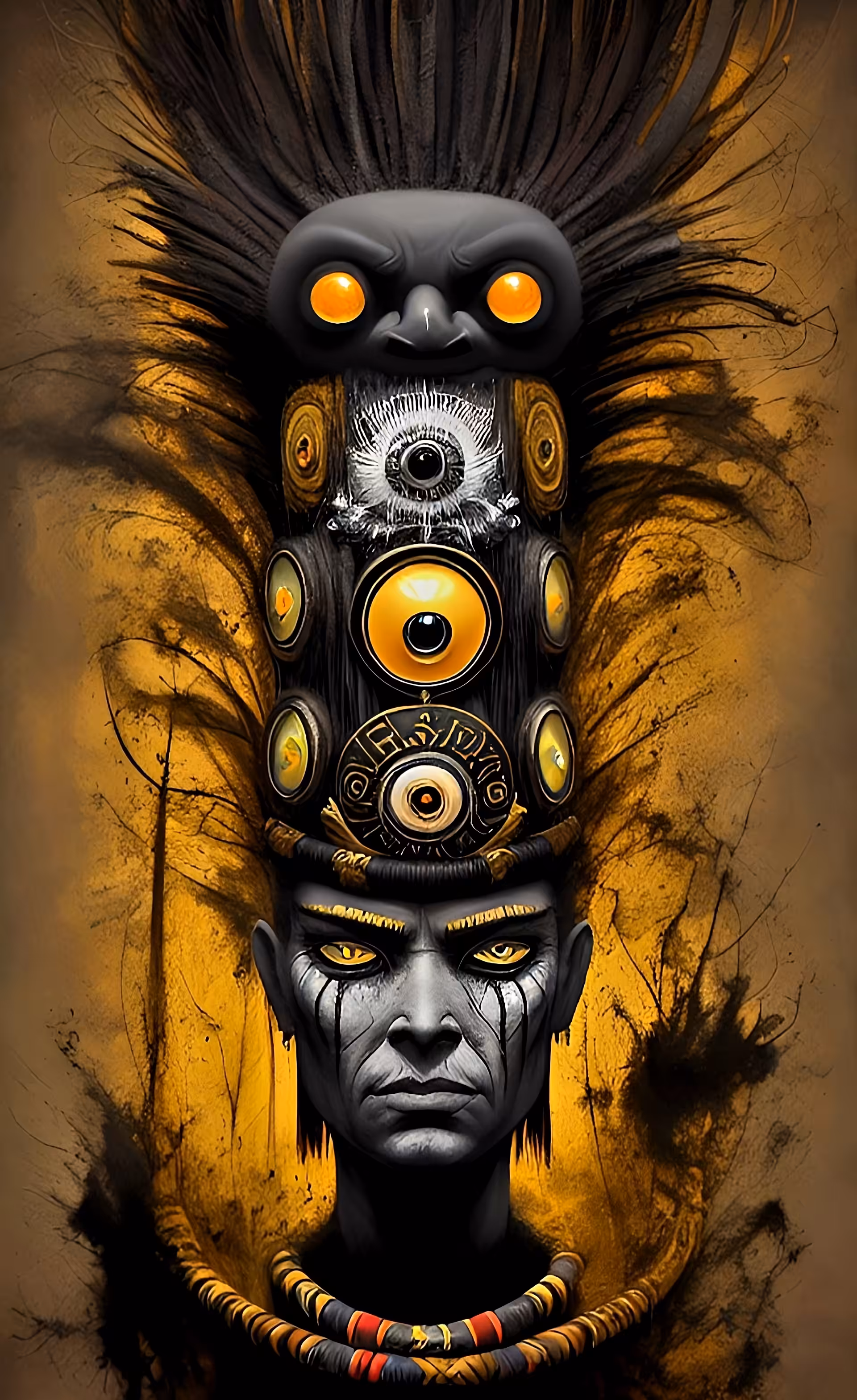 Digital Artworks: The Shaman