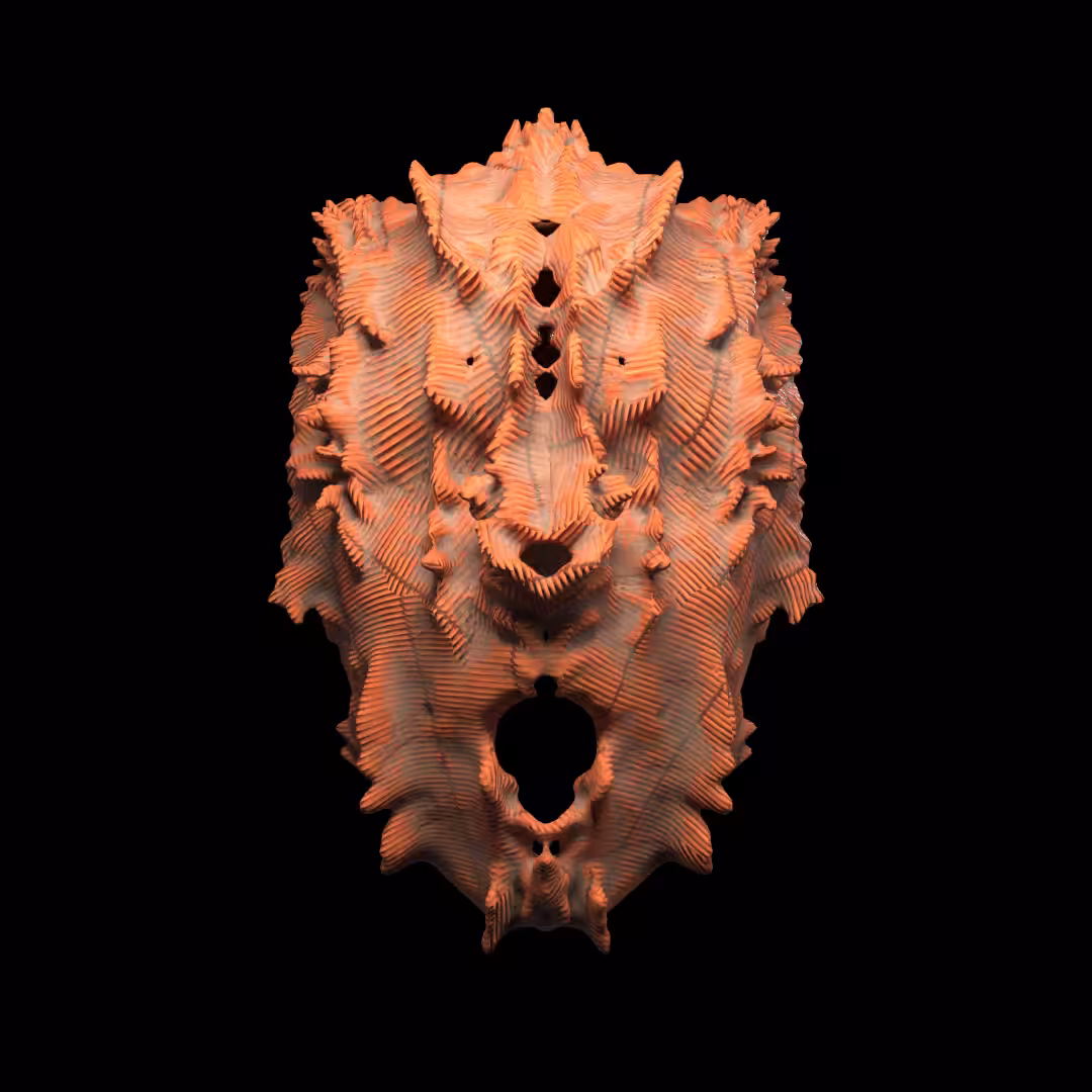  Leather Face - Mask Series No. 01