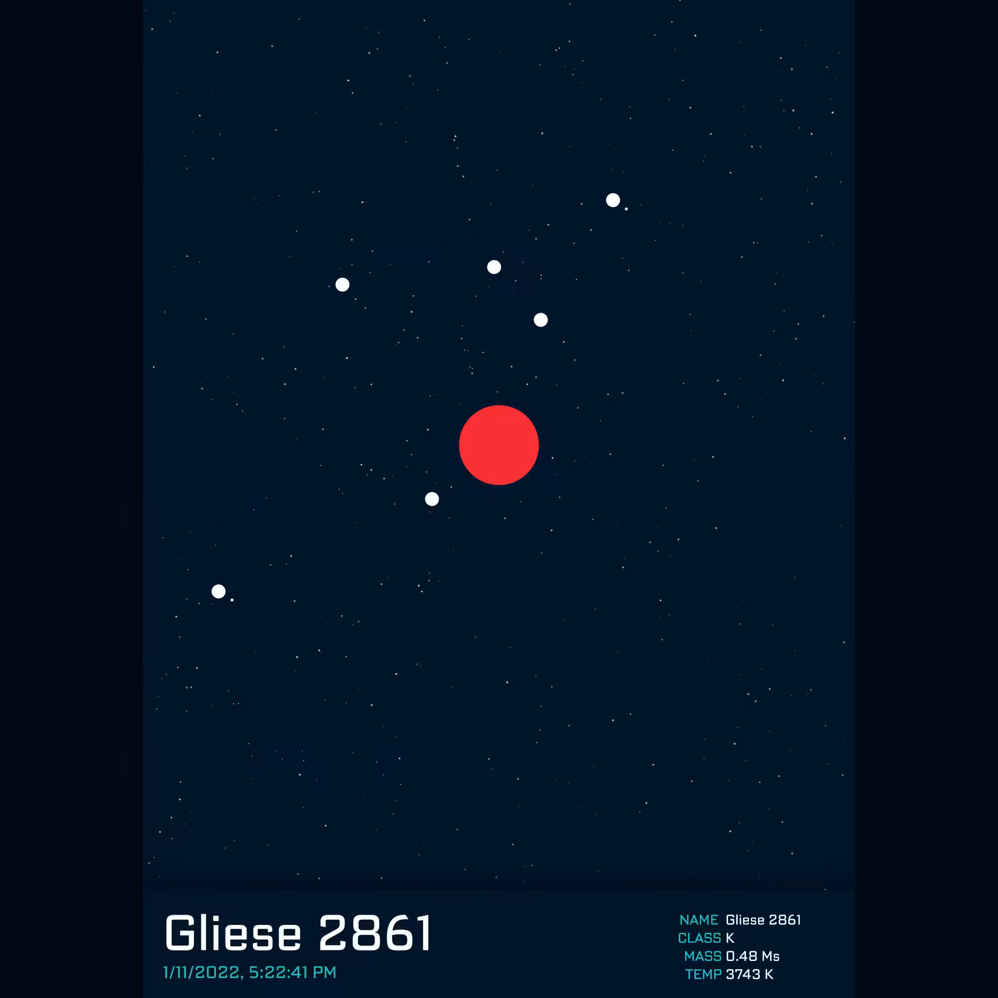 PLANETARY SYSTEM #82