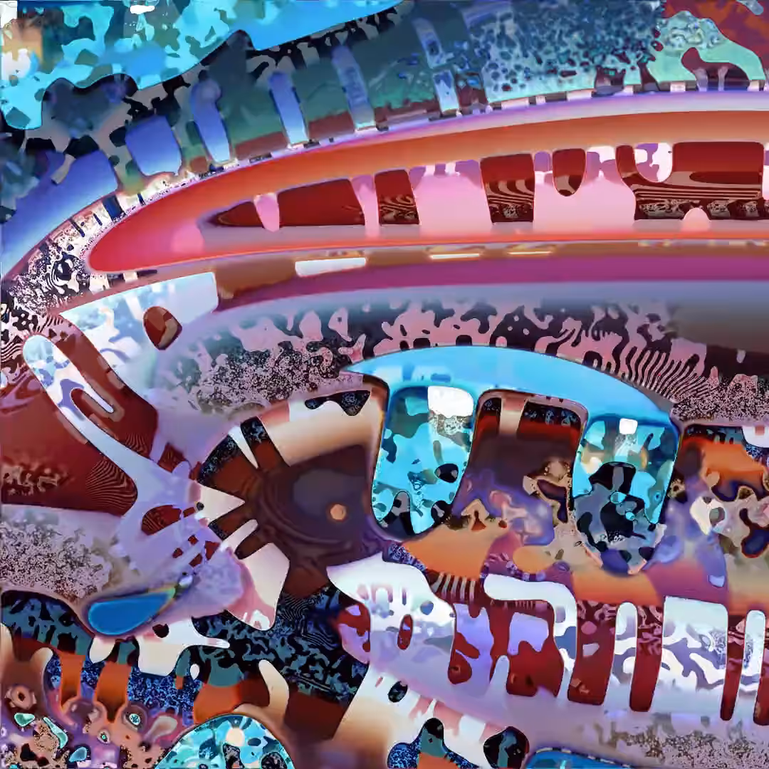 Belousov–Zhabotinsky Scroll B