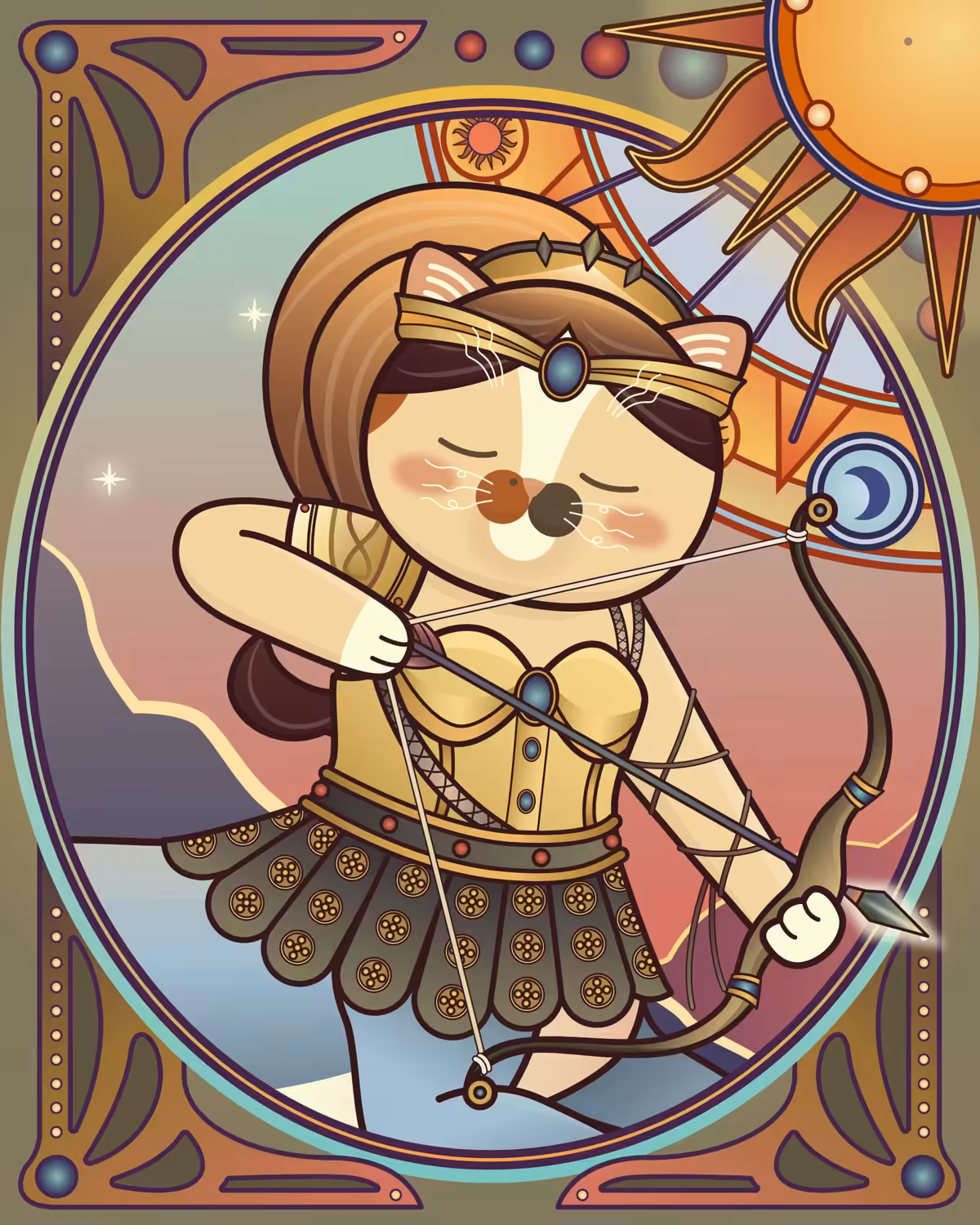 Sagittarius Cat