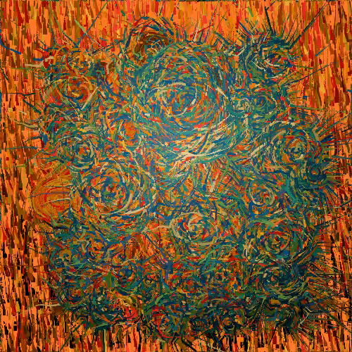 Polluted Sunflowers #19