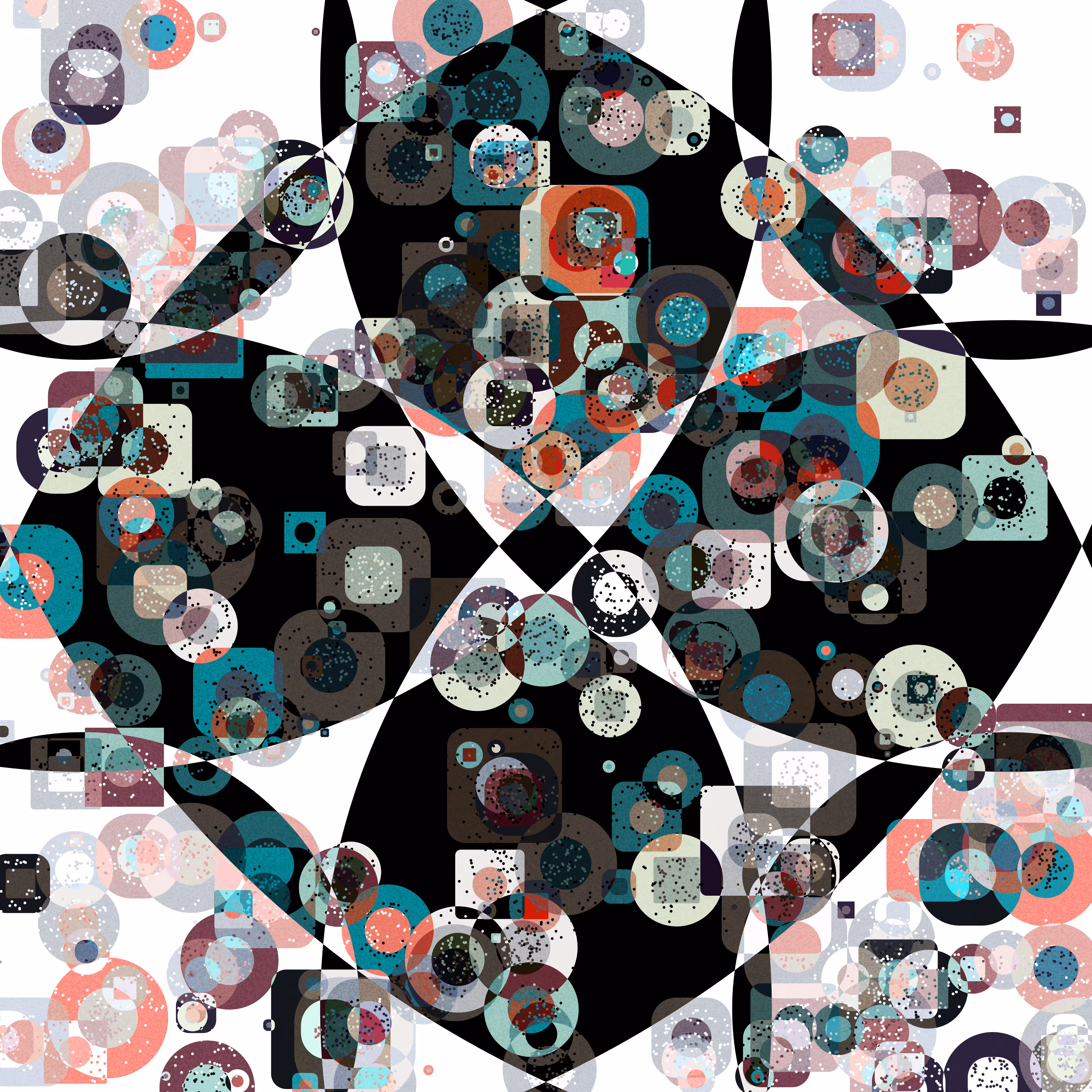 White Abstract Nightmare