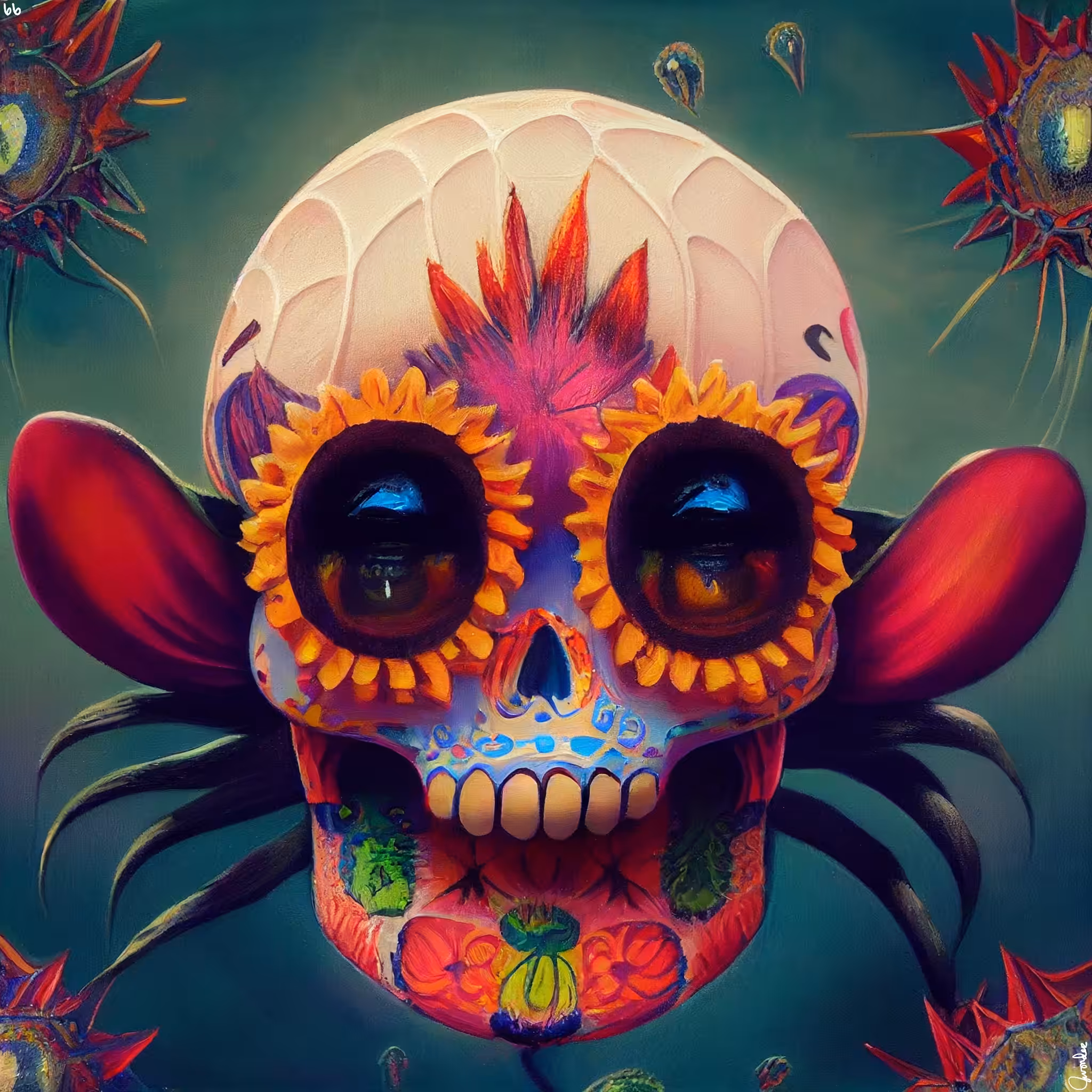 sugar skull #66