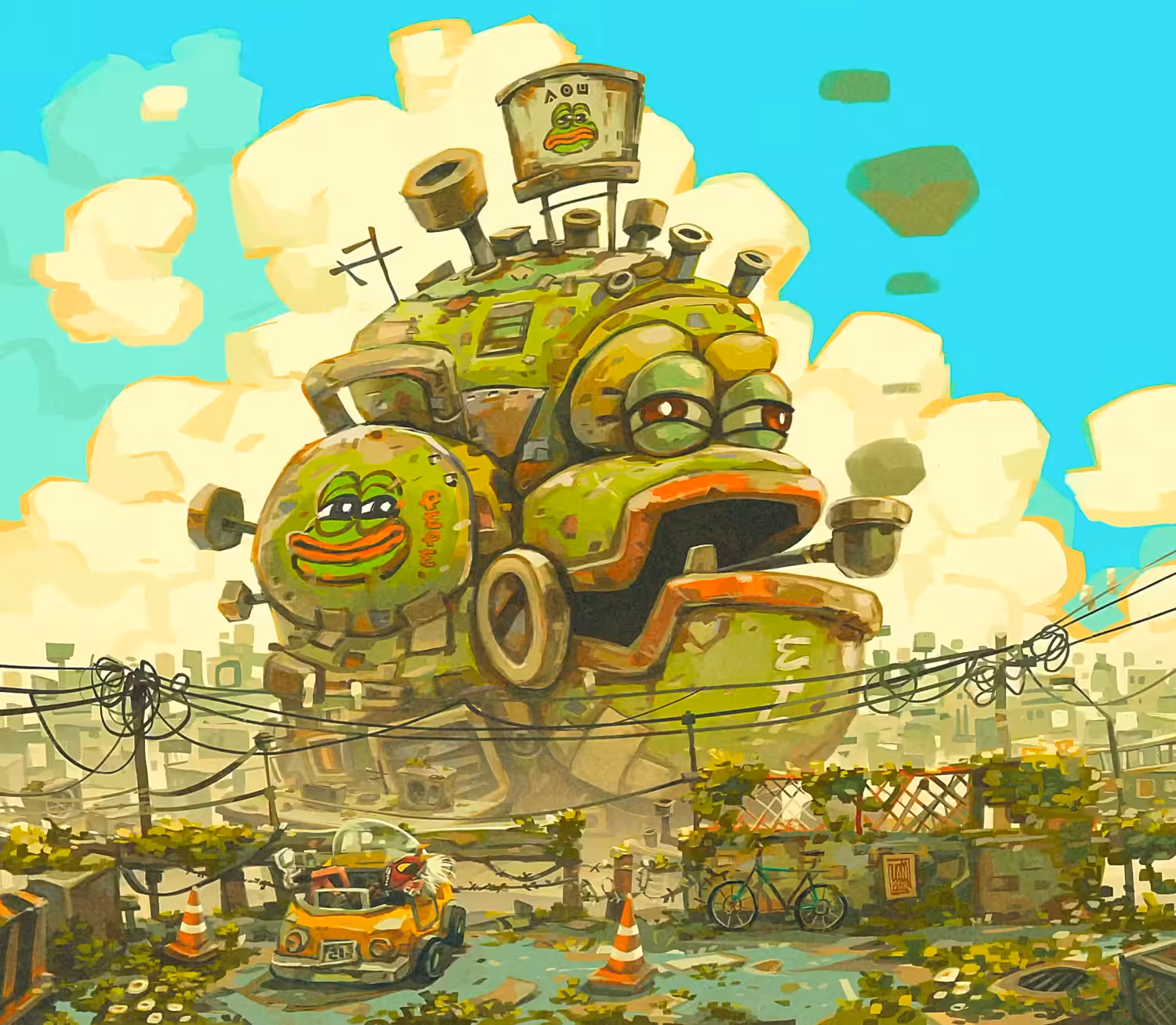 THE GIANT FROG