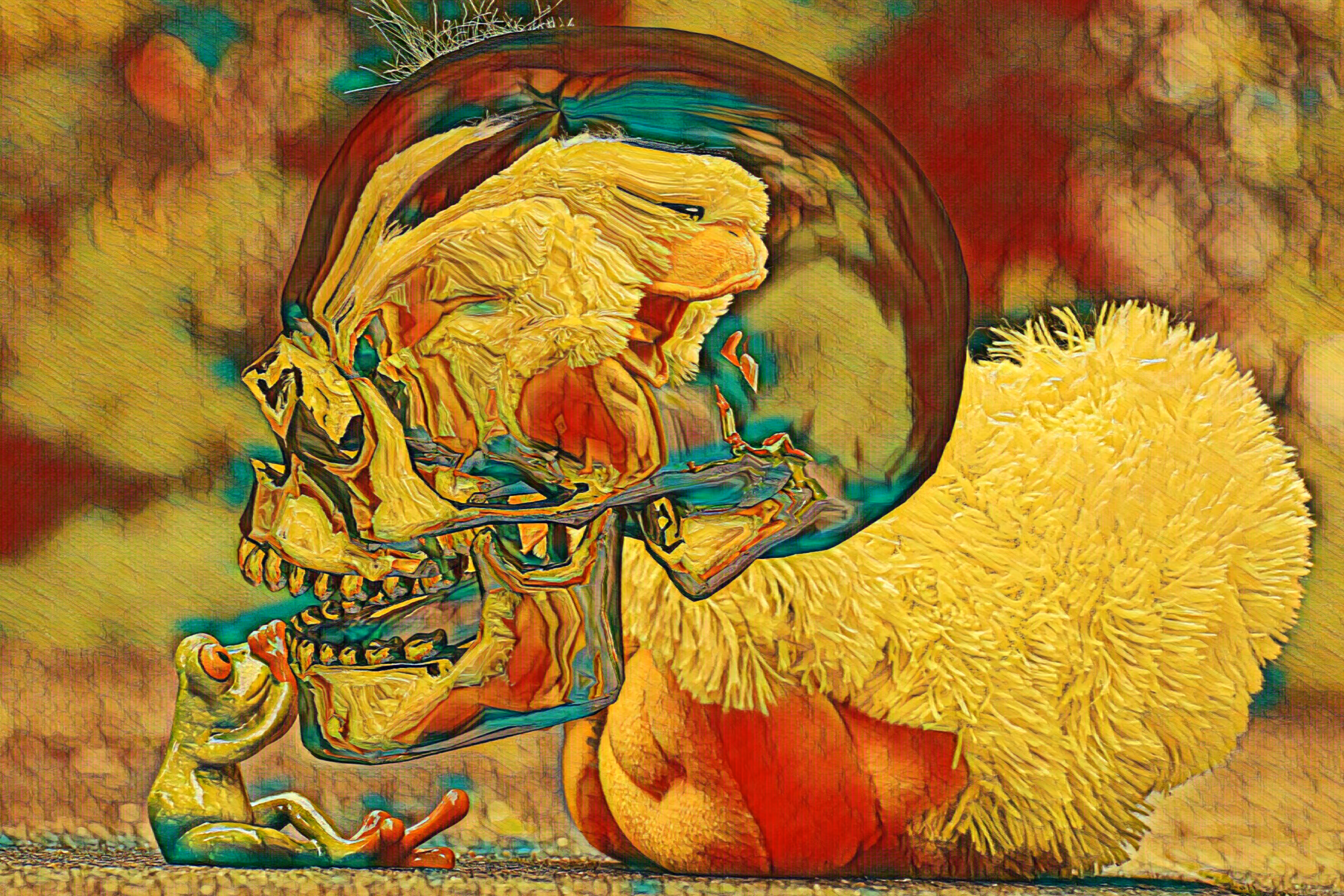 Frog with the Duck of Death Scene I