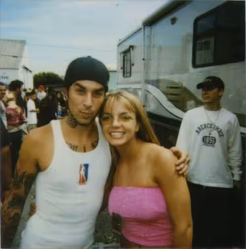 Travis Barker & Britney Spears (1999)