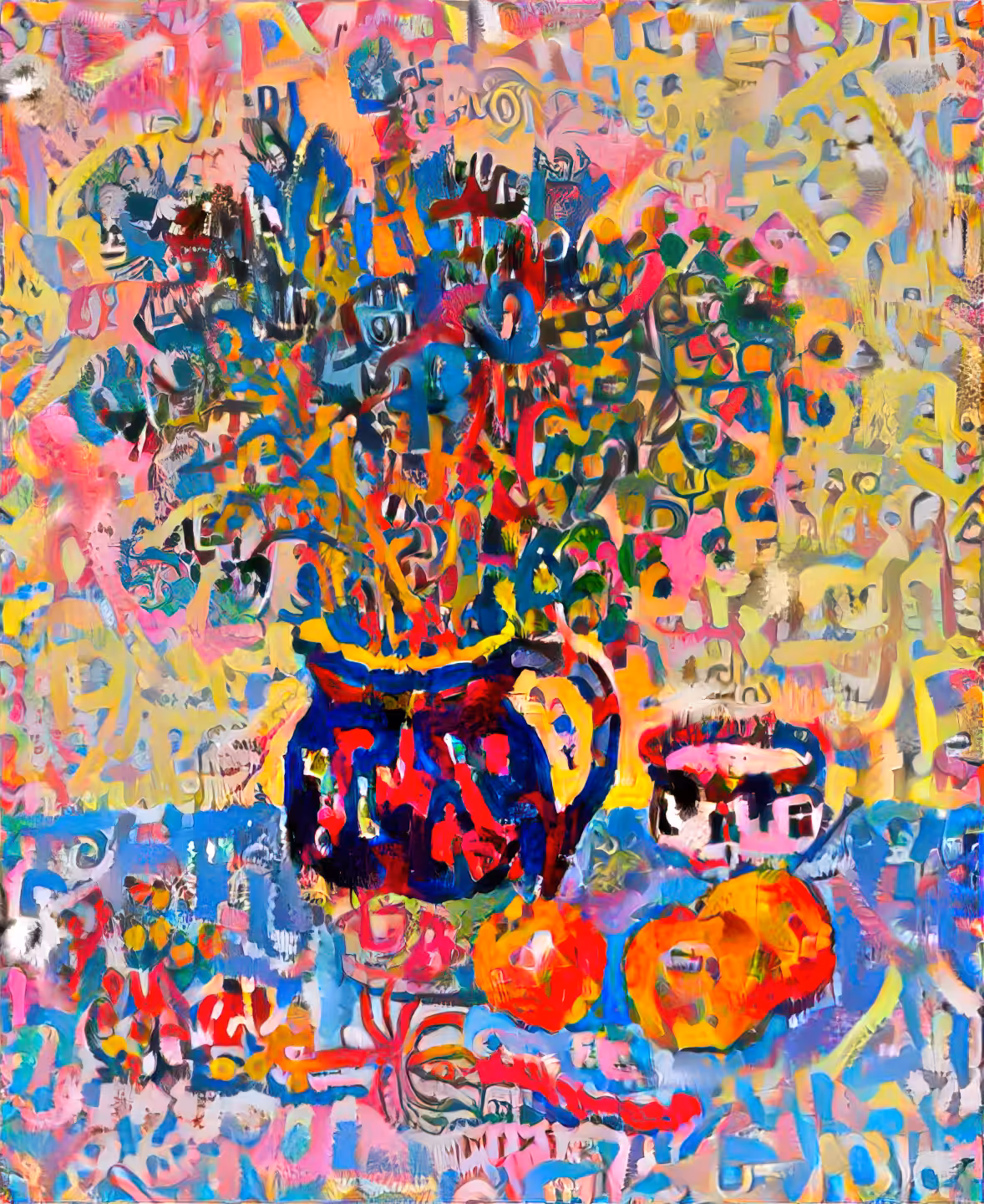 ai graff no.9 goghgraff "Nature morte" (styleXstyle)