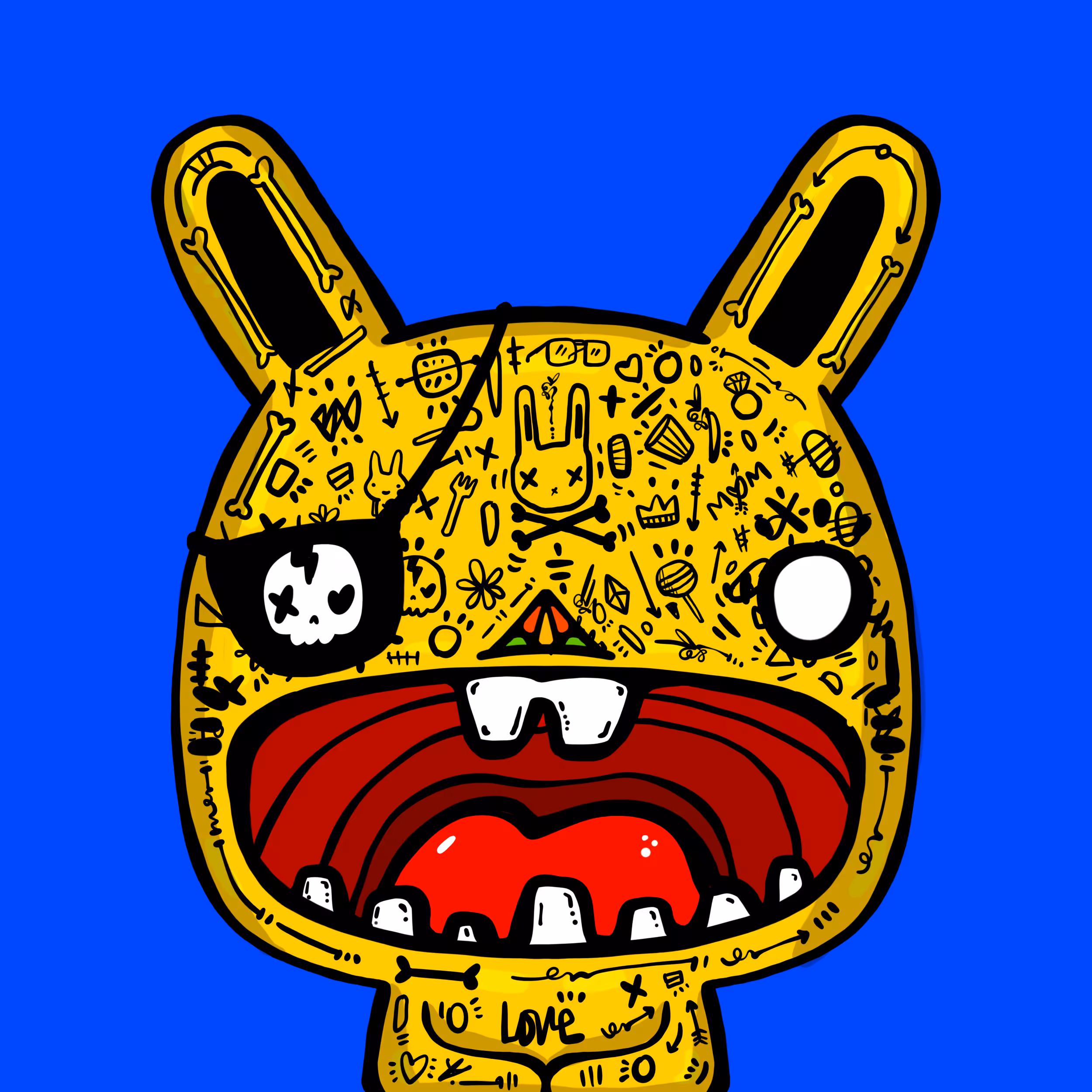 TOKYO PUNKS | BAD BUNNIES: TKP BAD BUNNY #0795