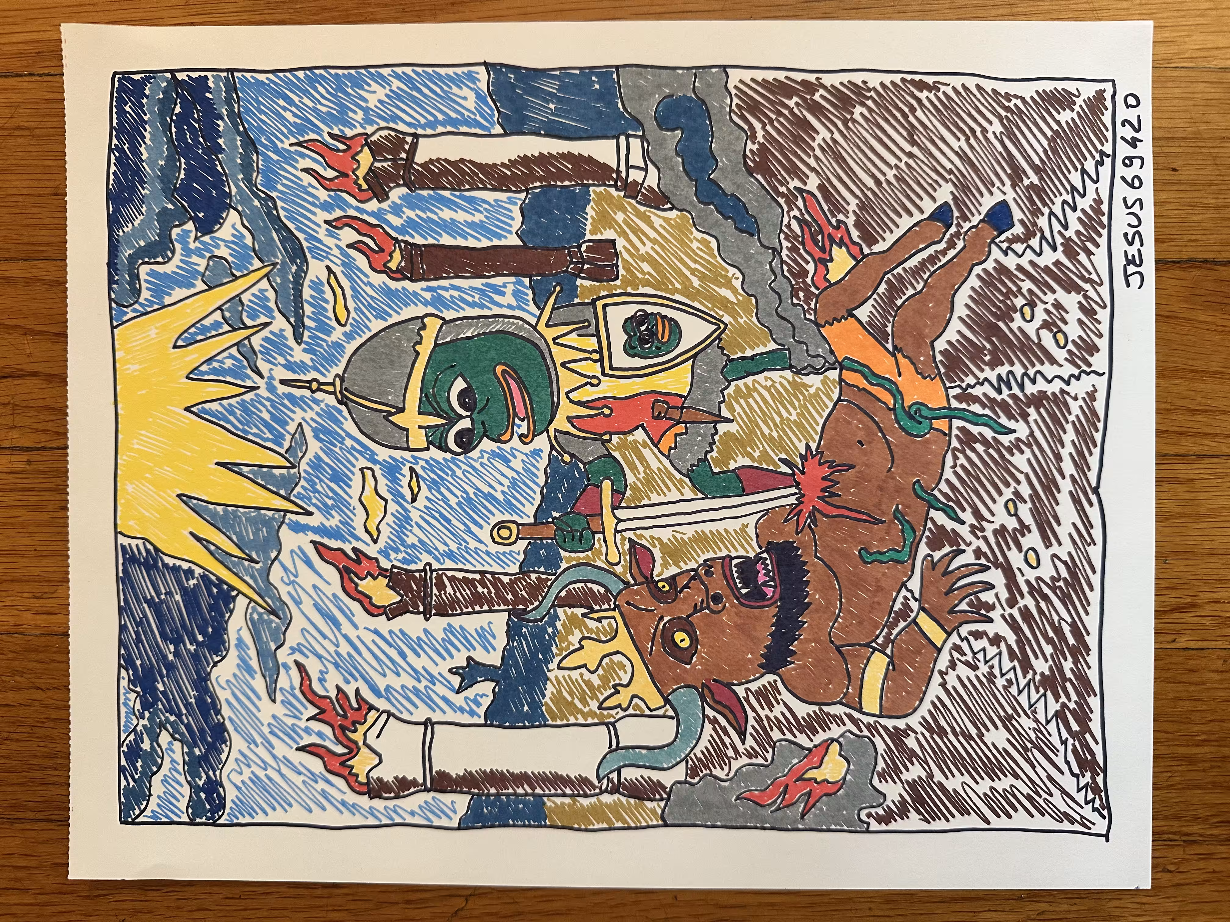 Pepe killing Baal