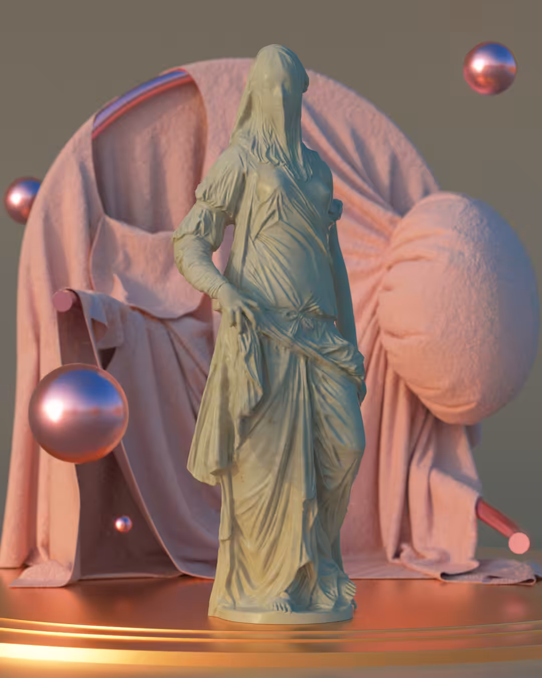 Veiled Woman #2