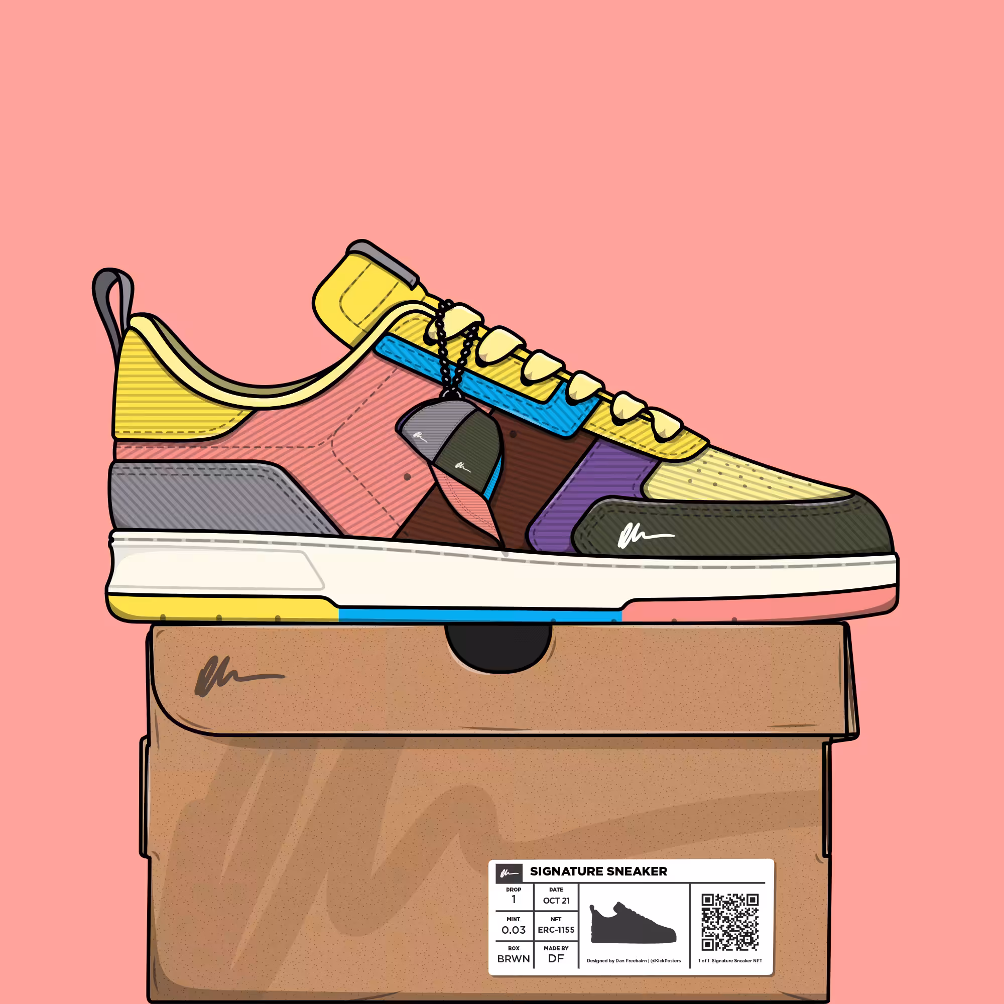 Signature Sneaker 'Corduroy' - #041
