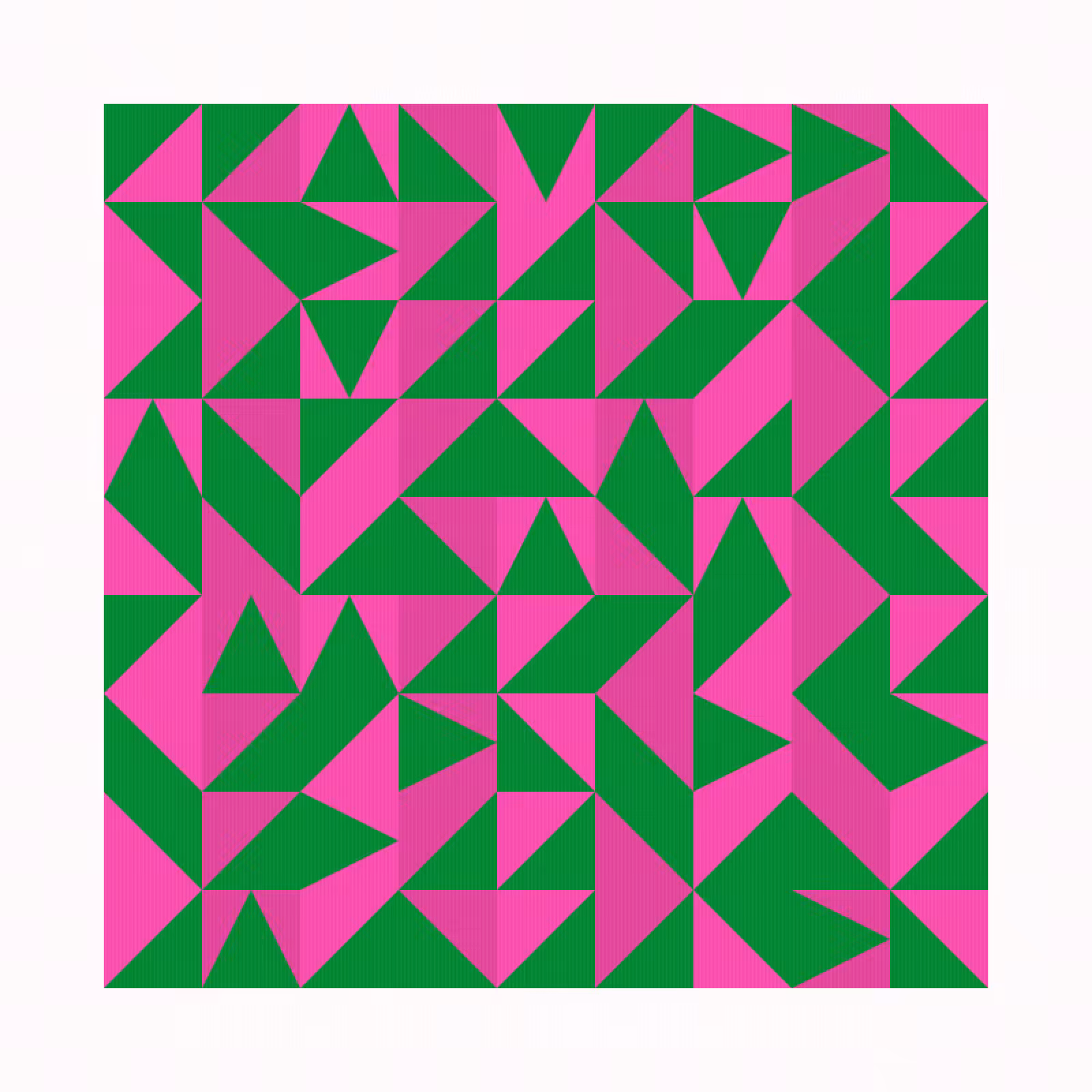 Triangle Pattern II #38