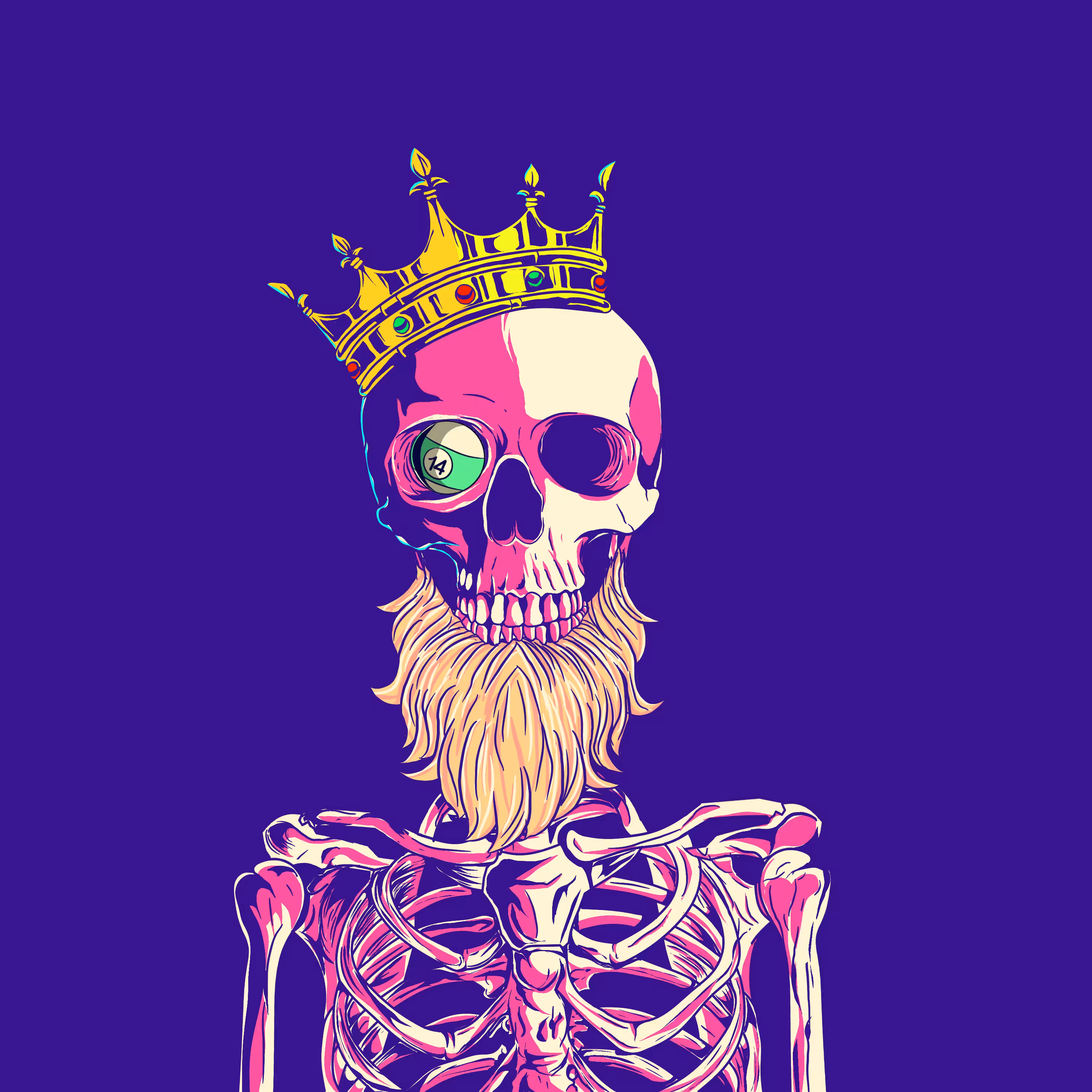Intergalactic Skeles #14 - All Hail King