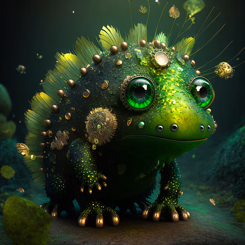 Adorned monster #14