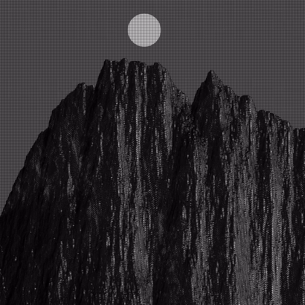 Classic generative landscape #70