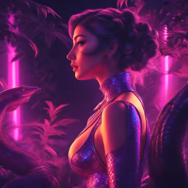 " The Enchantress and the Serpent '' #01