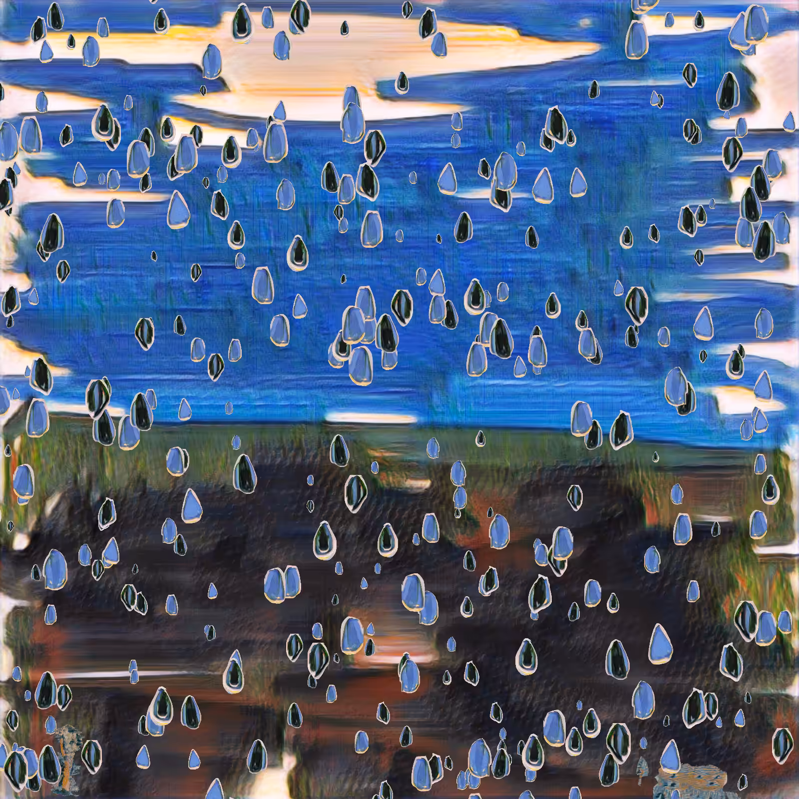 Painted Rain #34