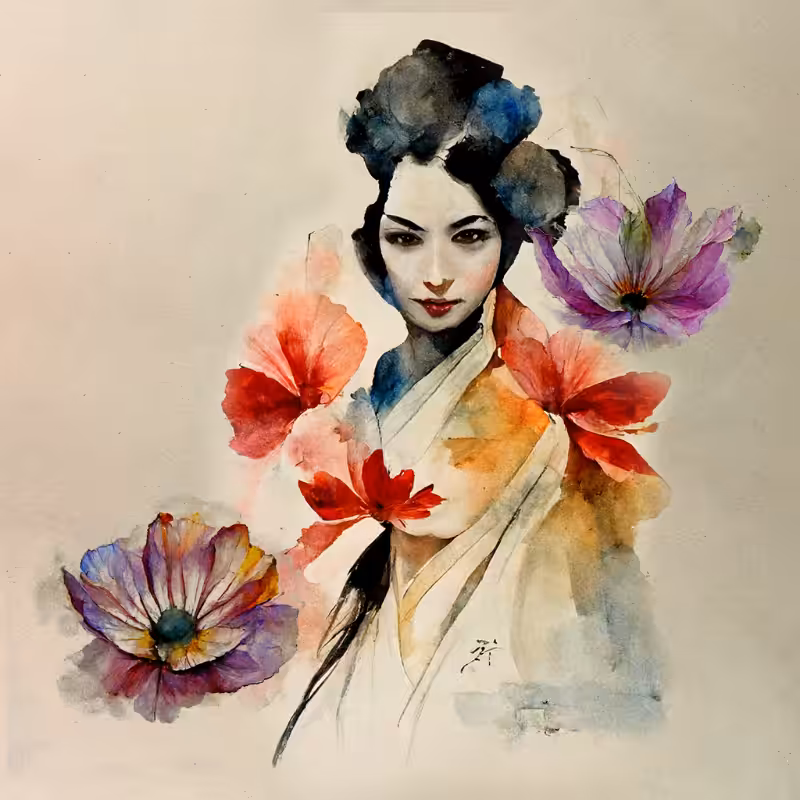 Flower Geisha #8