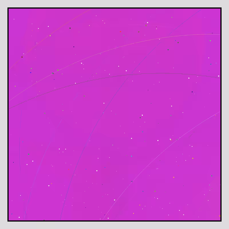 Color Field Starry B #57