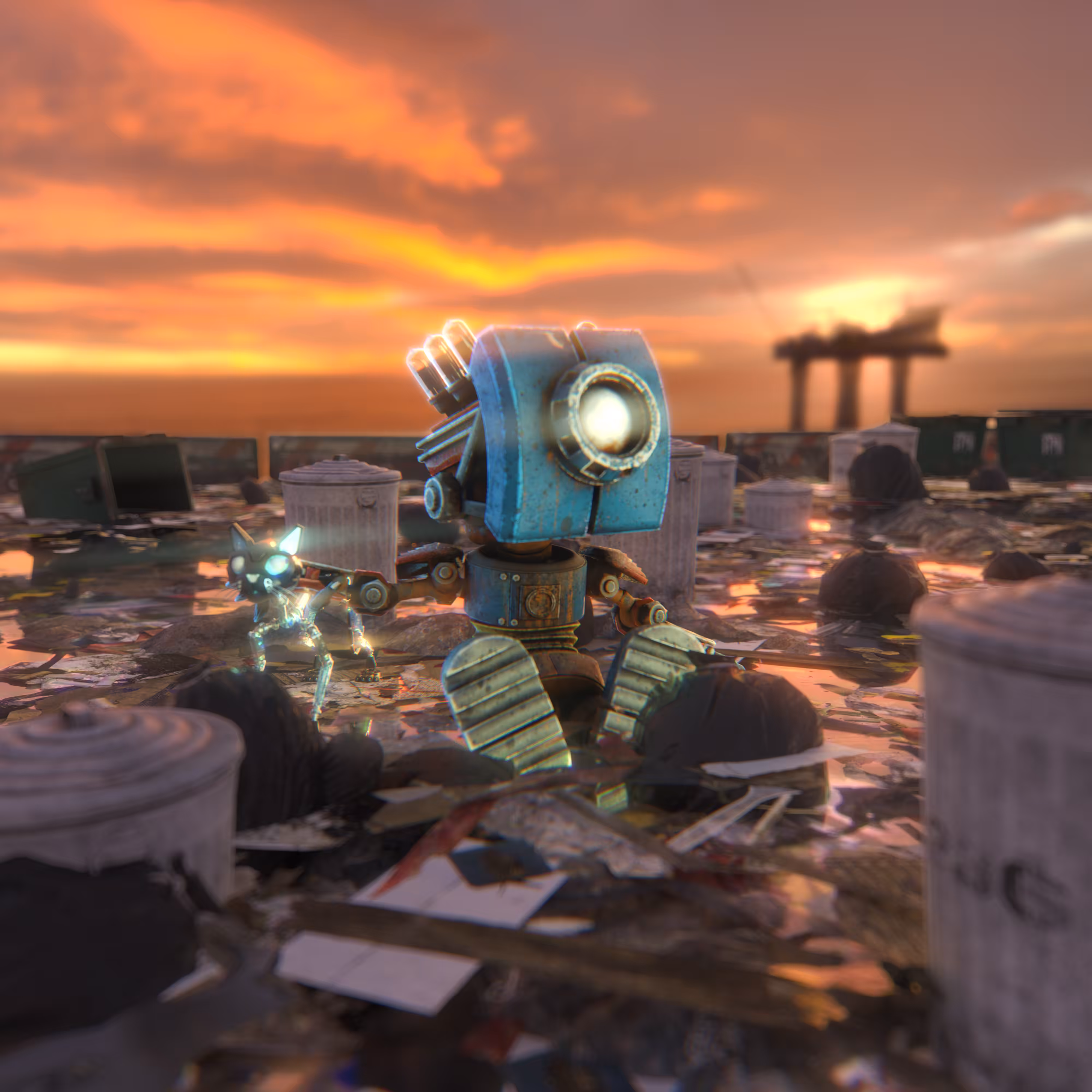 Mike, the trash bot