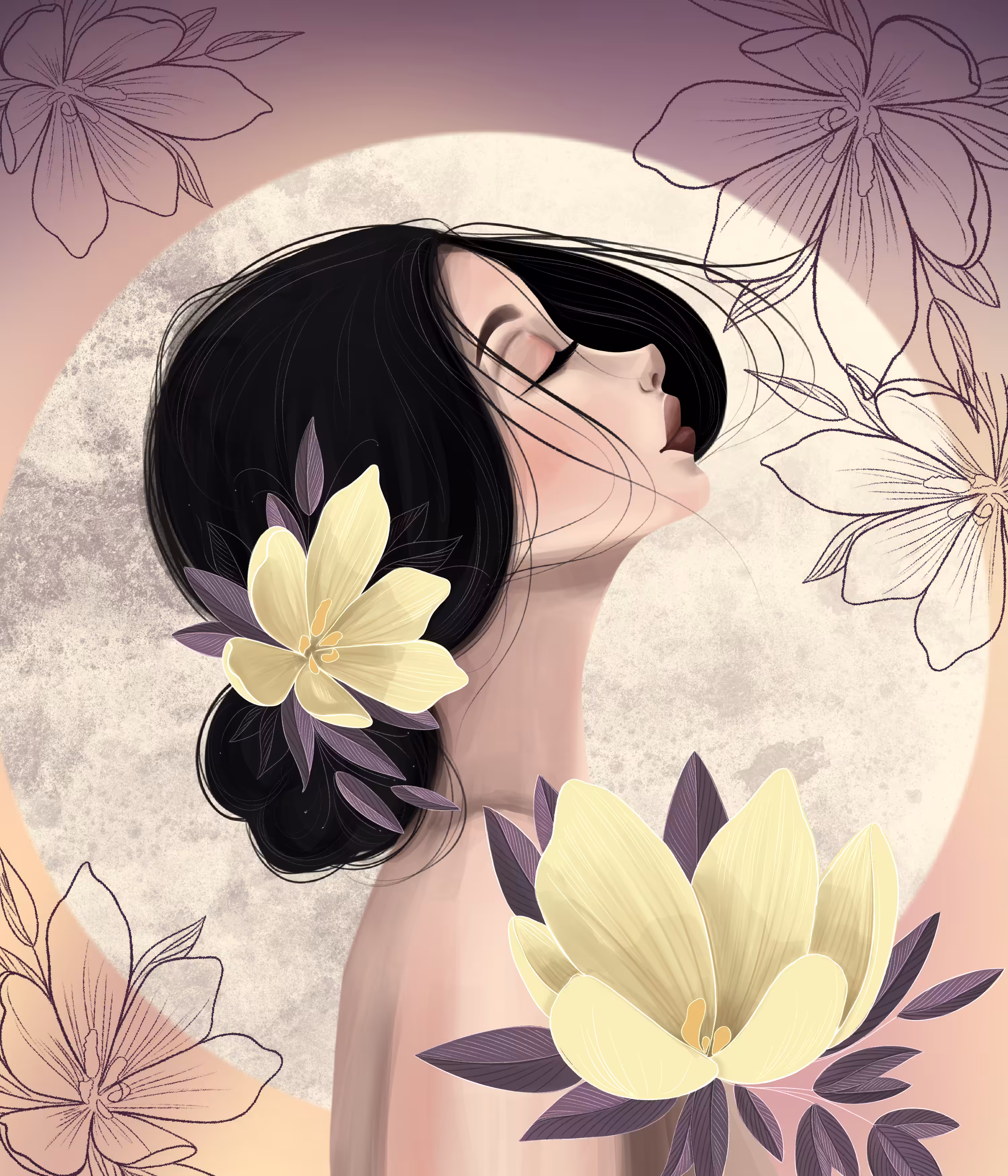 Silence in flowers