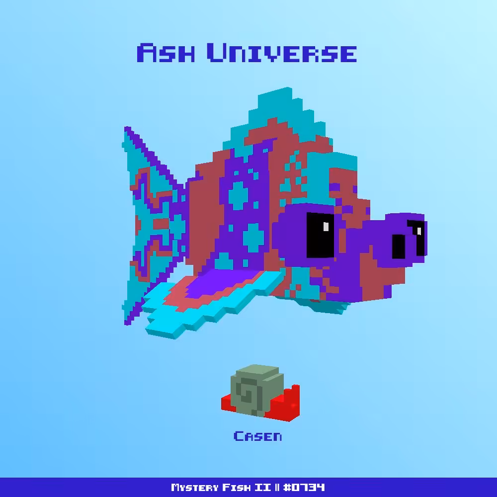 Ash Universe :: Mystery Fish 0734/1000
