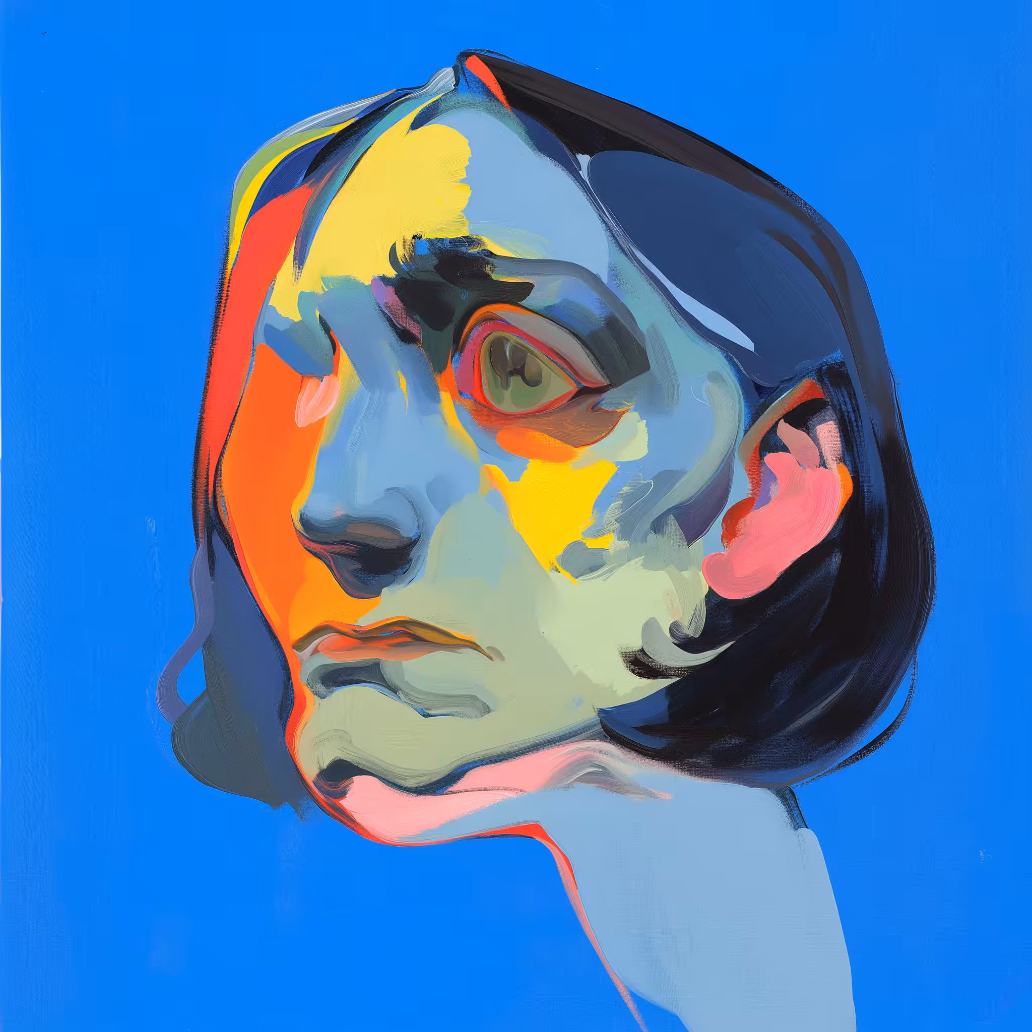 Faces - Study Sketch #234